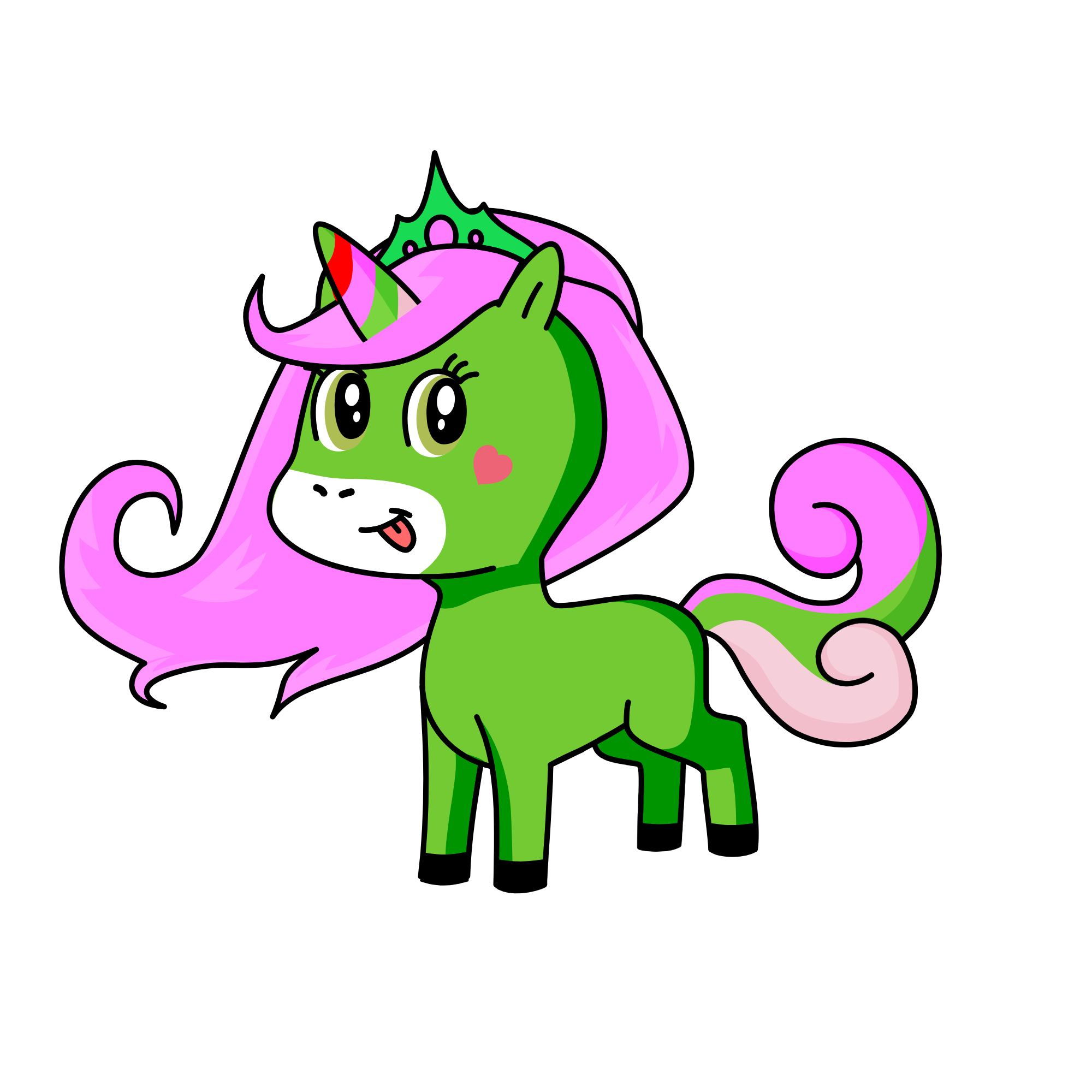 watermelon, the unicorn