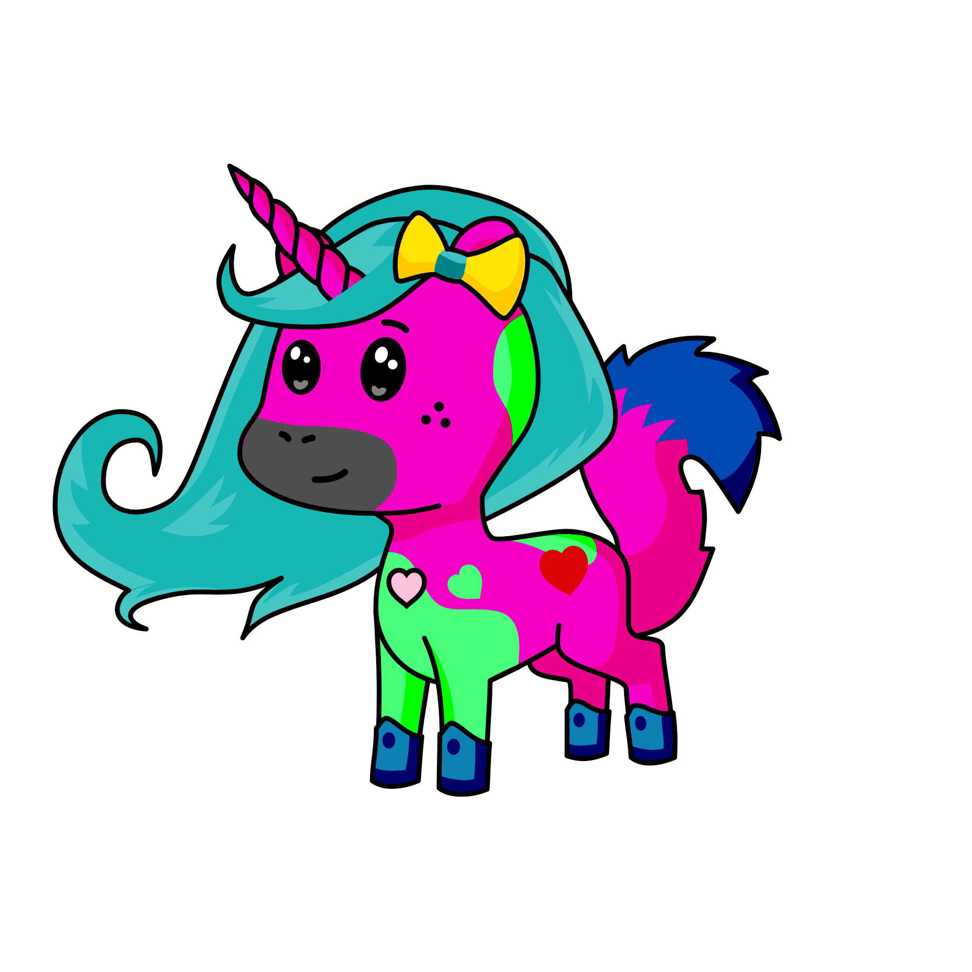 little em, the unicorn