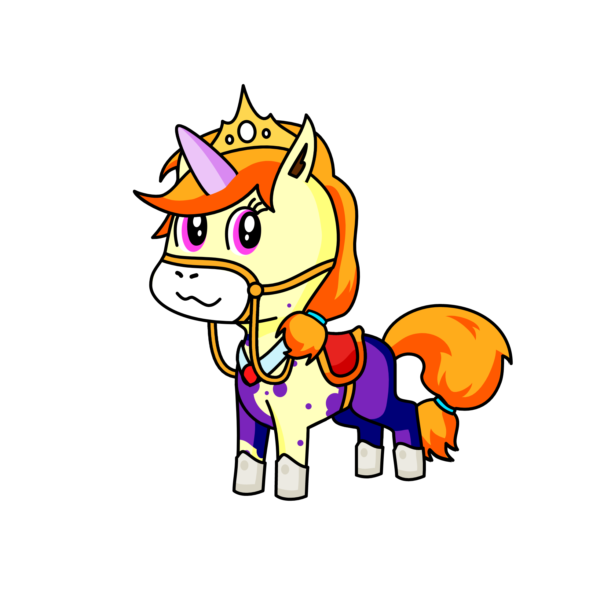 poop, the unicorn