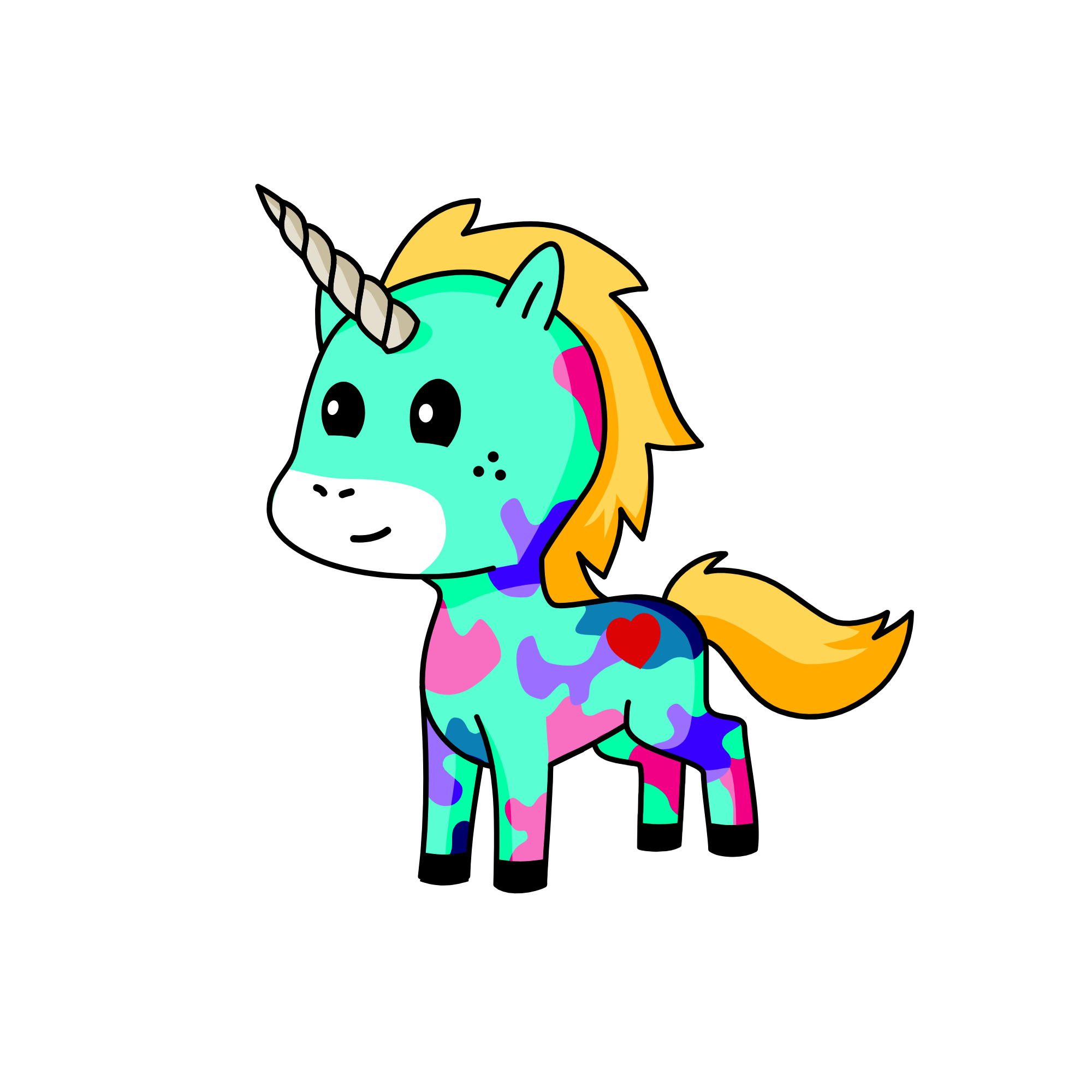 minty, the unicorn