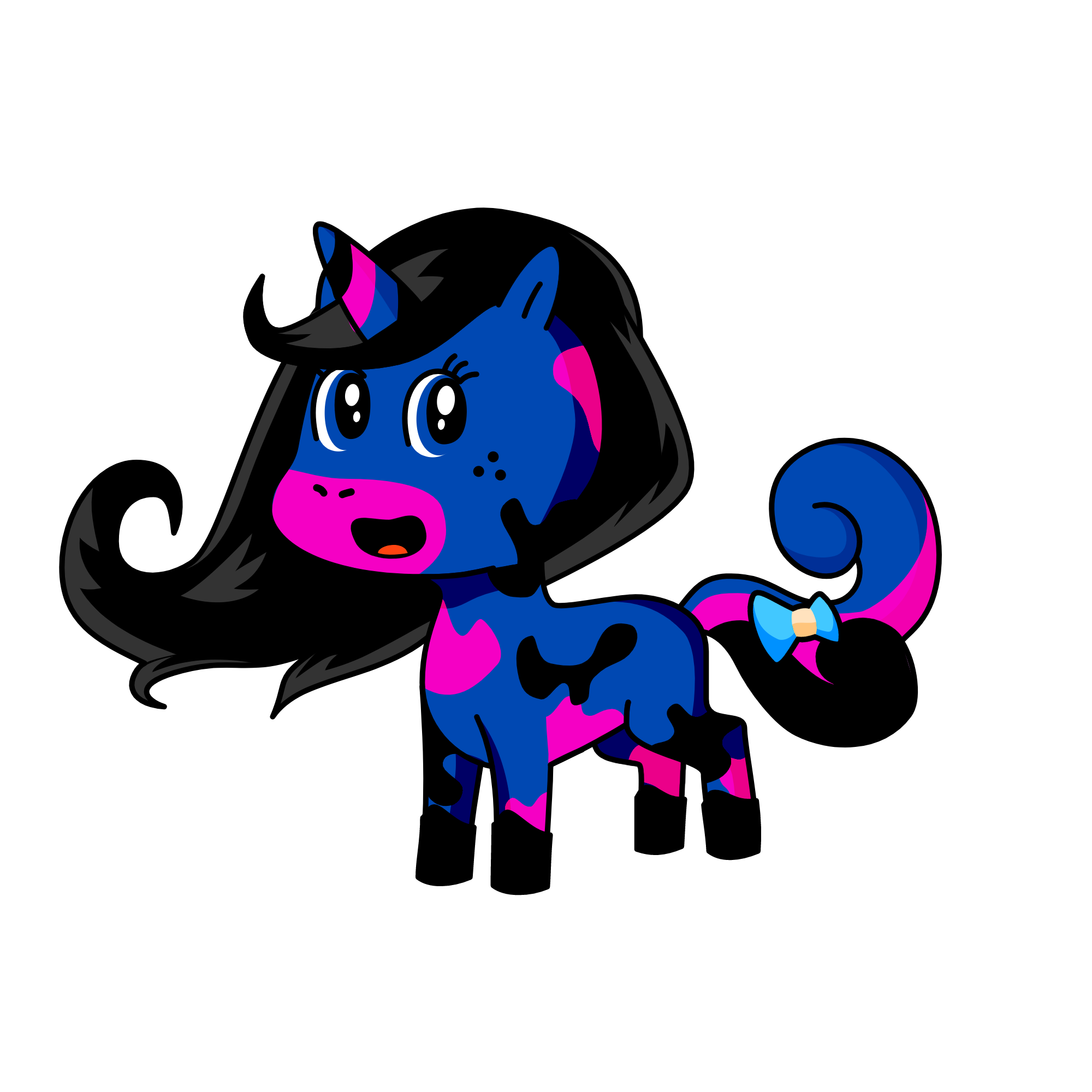 Luna, the unicorn