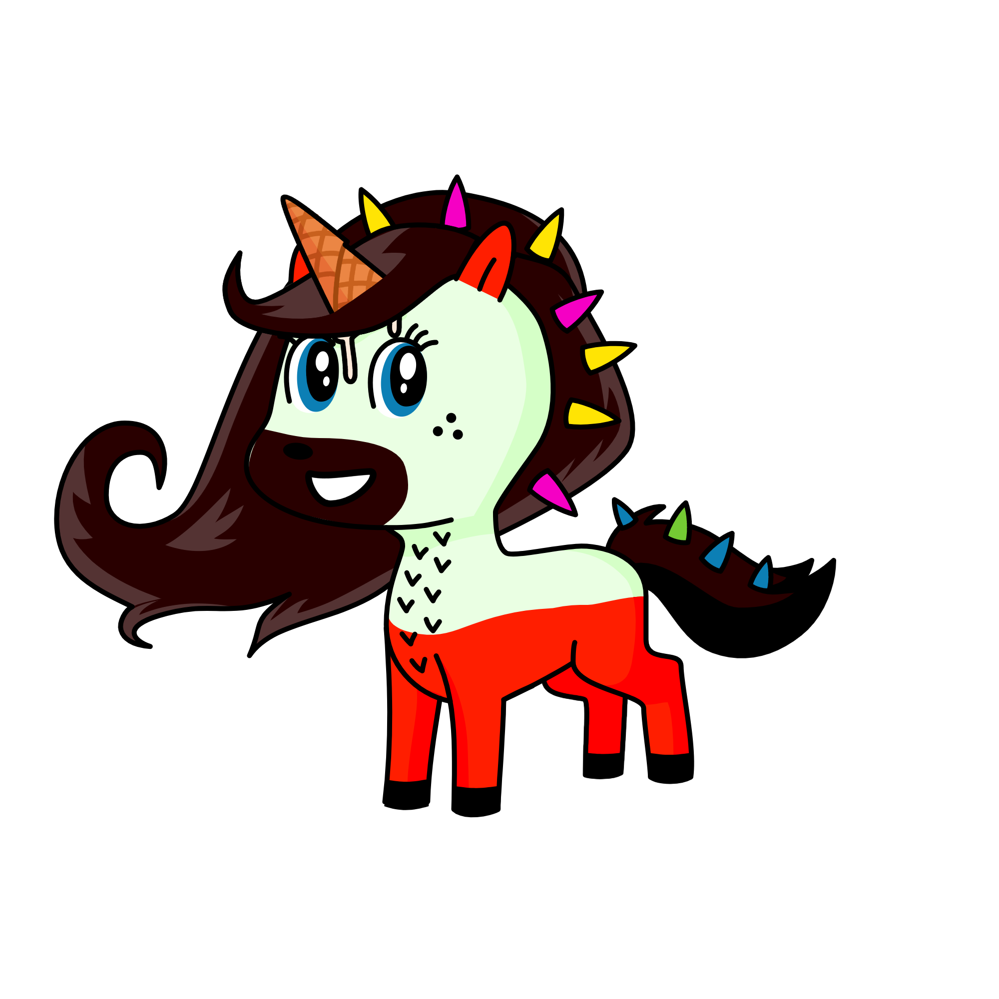 fab ice lolly, the unicorn