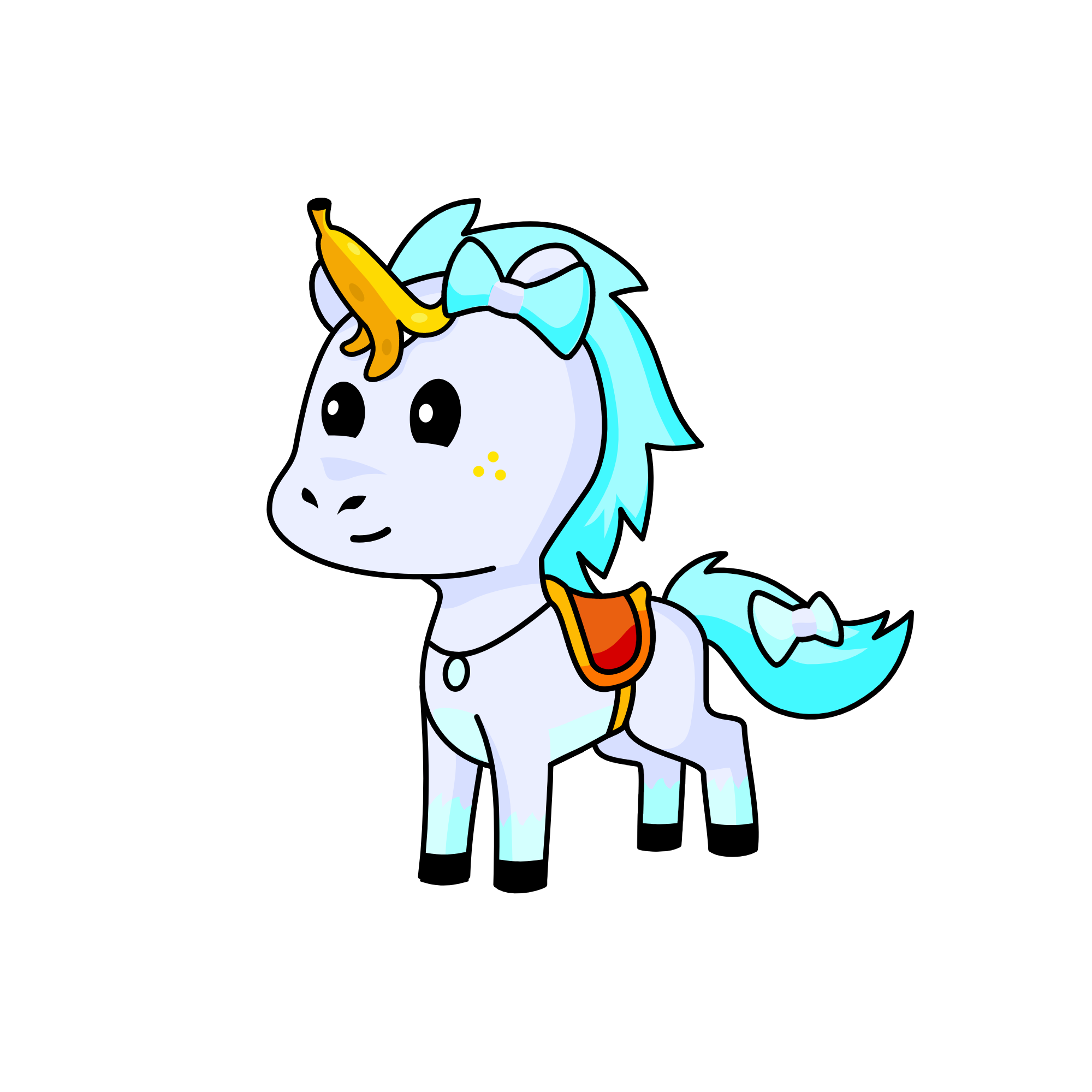 Snowy, the unicorn