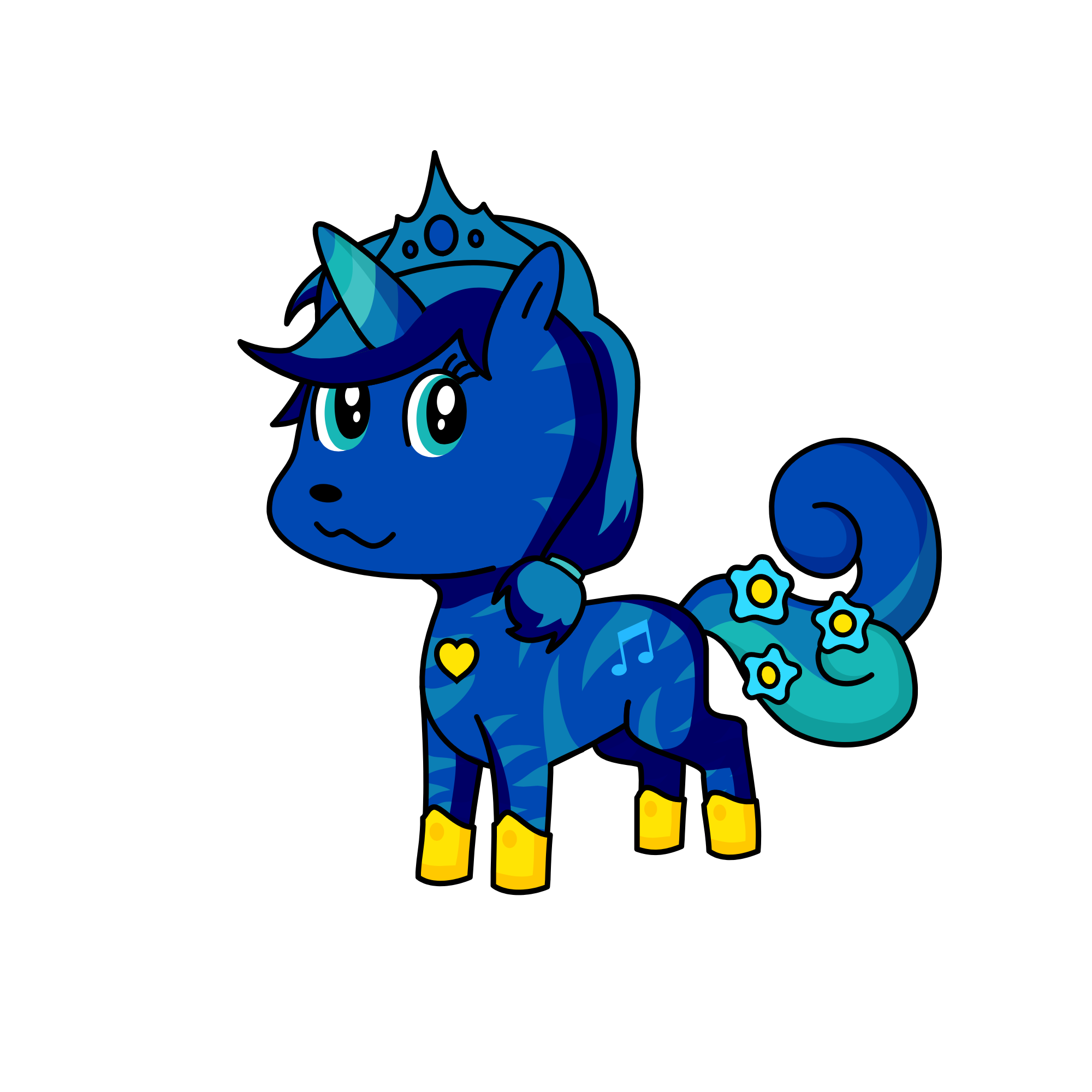 Windy, the unicorn