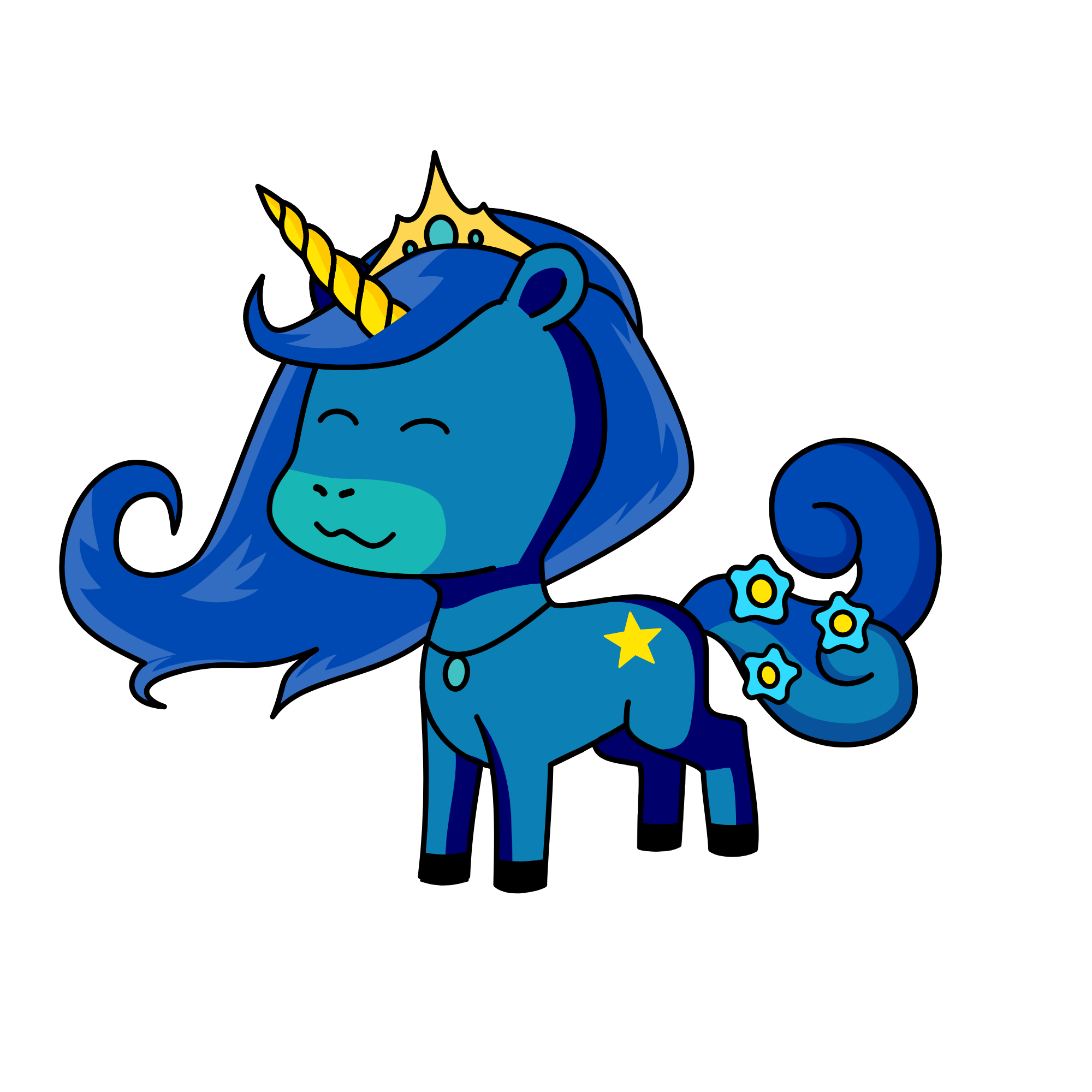 Luna, the unicorn
