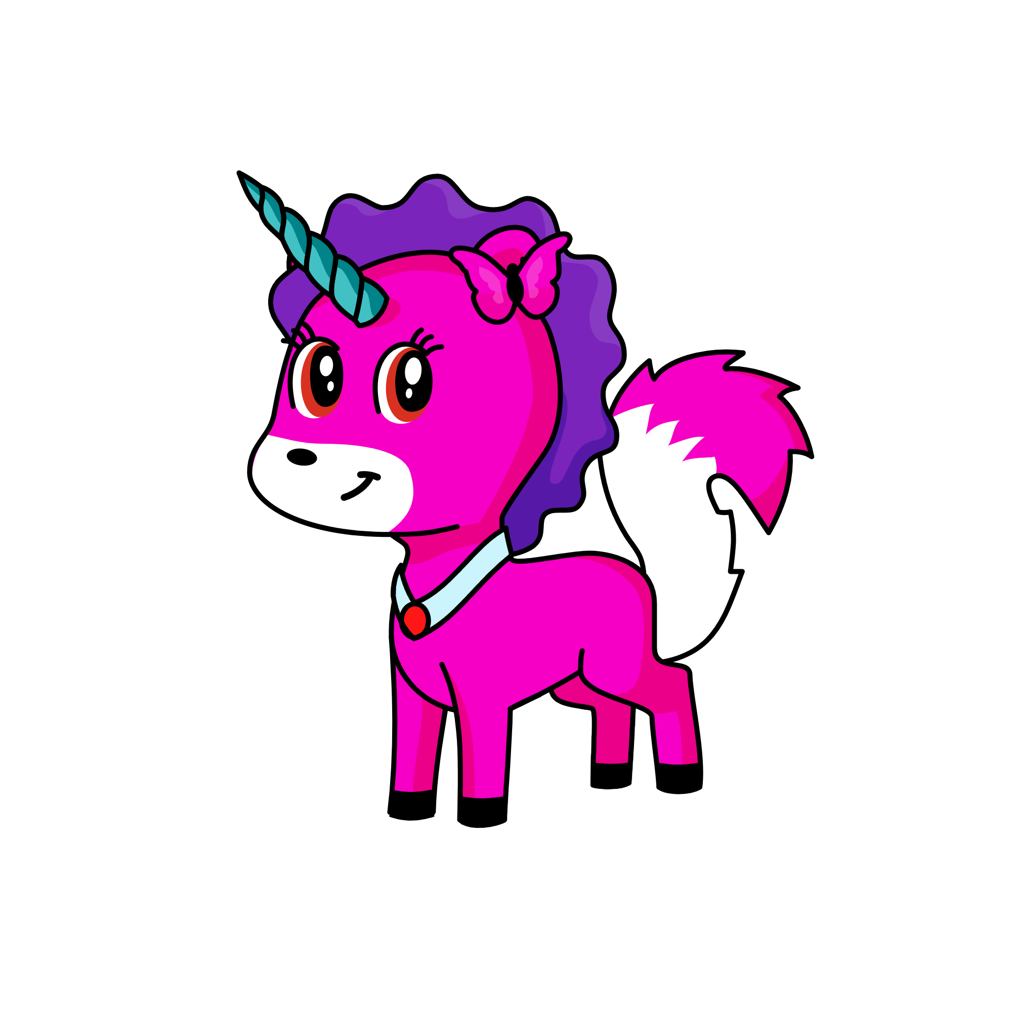 Beanicorn, the unicorn