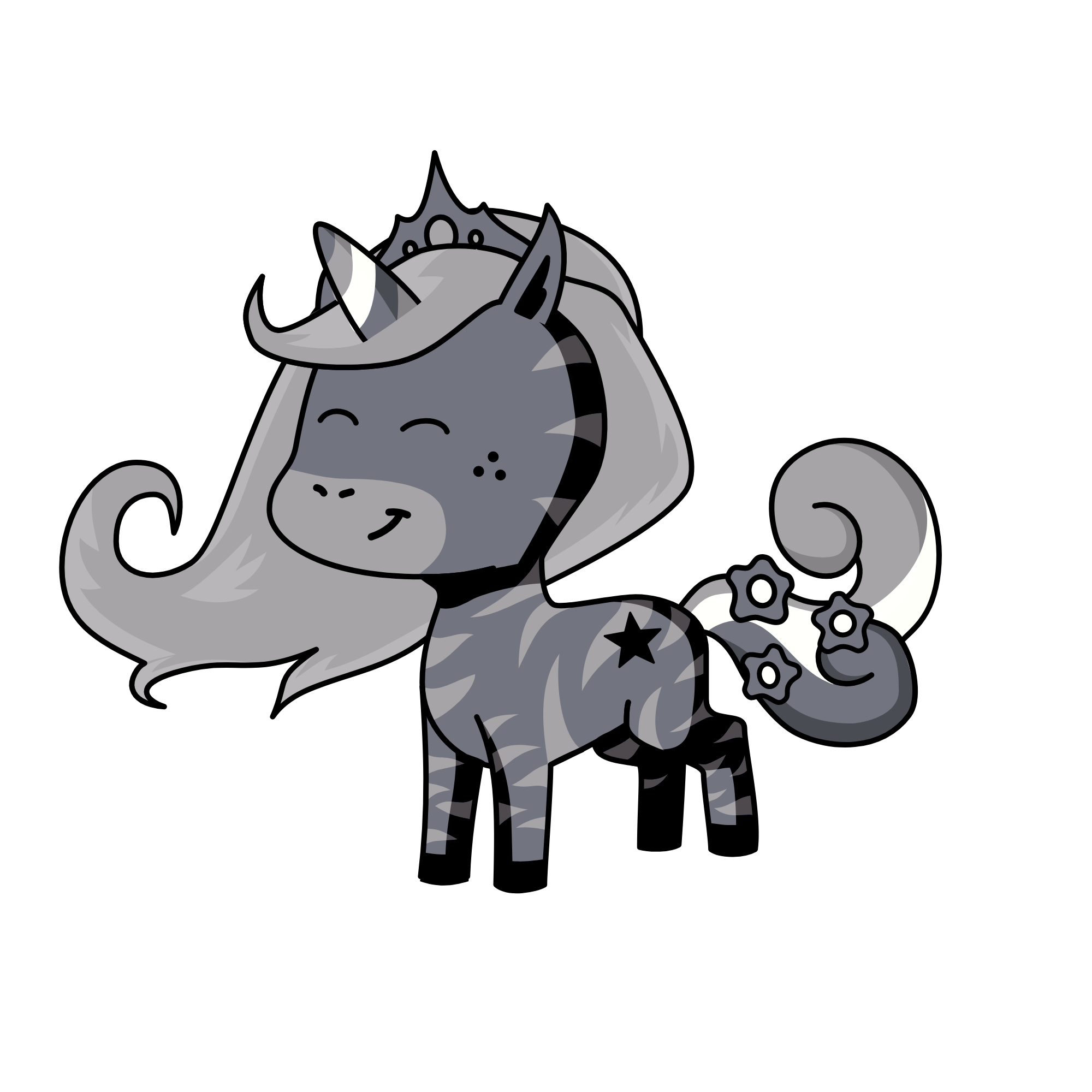 Uki, the unicorn