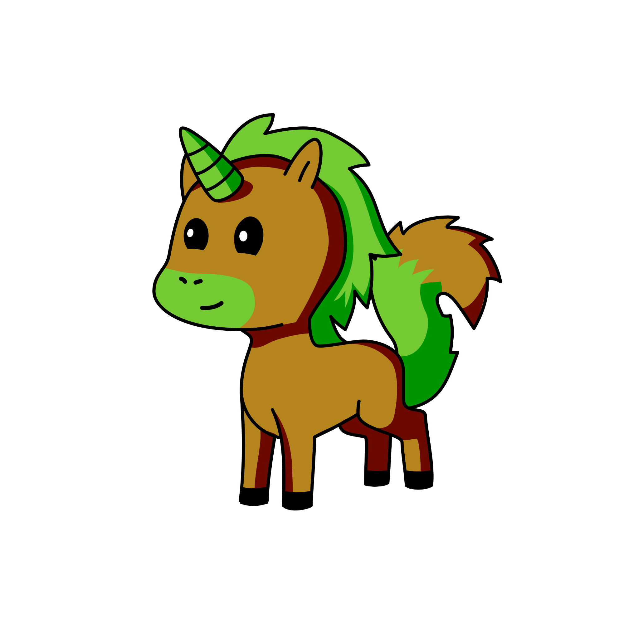 barky, the unicorn