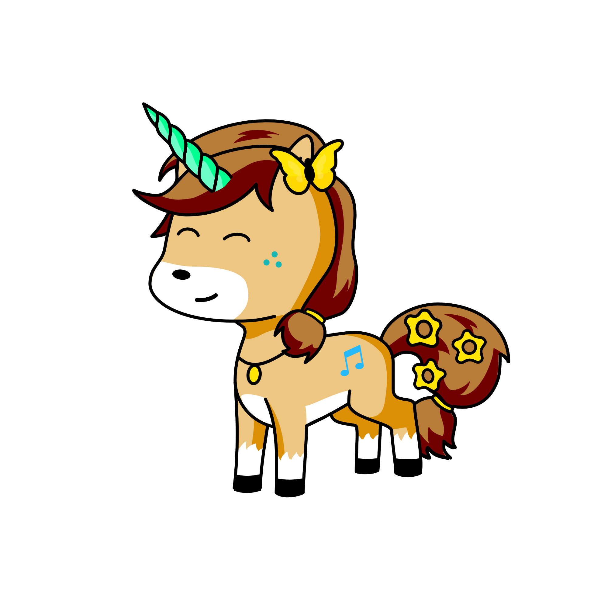 sunny, the unicorn