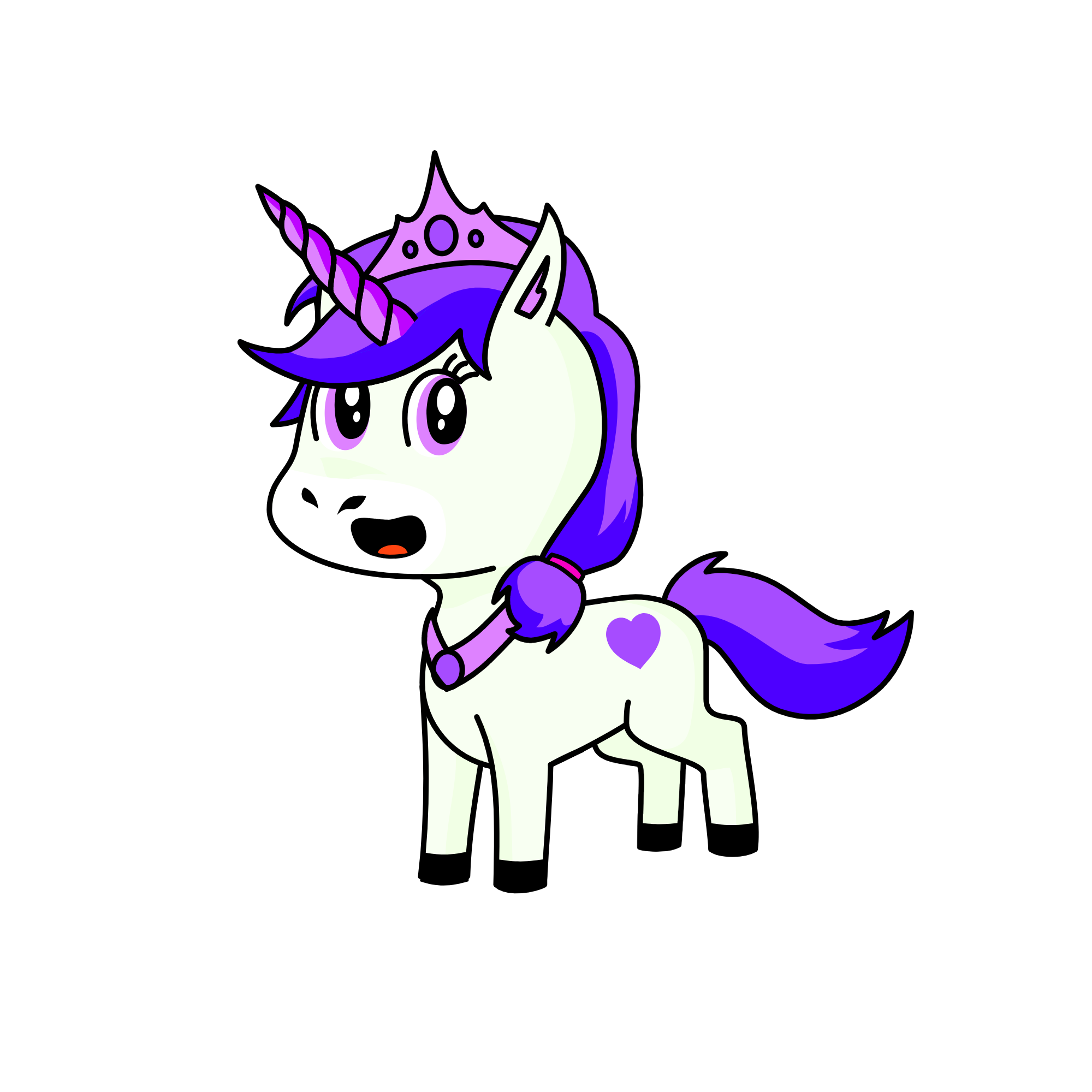Princess Moonlight, the unicorn