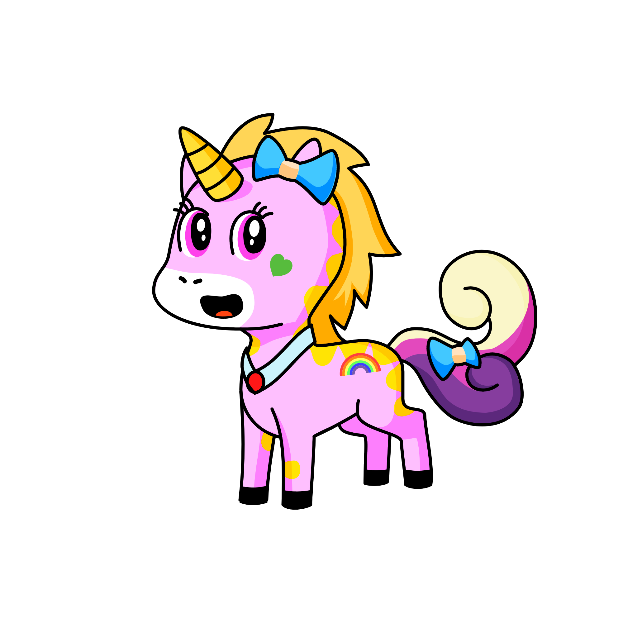 rainbow, the unicorn