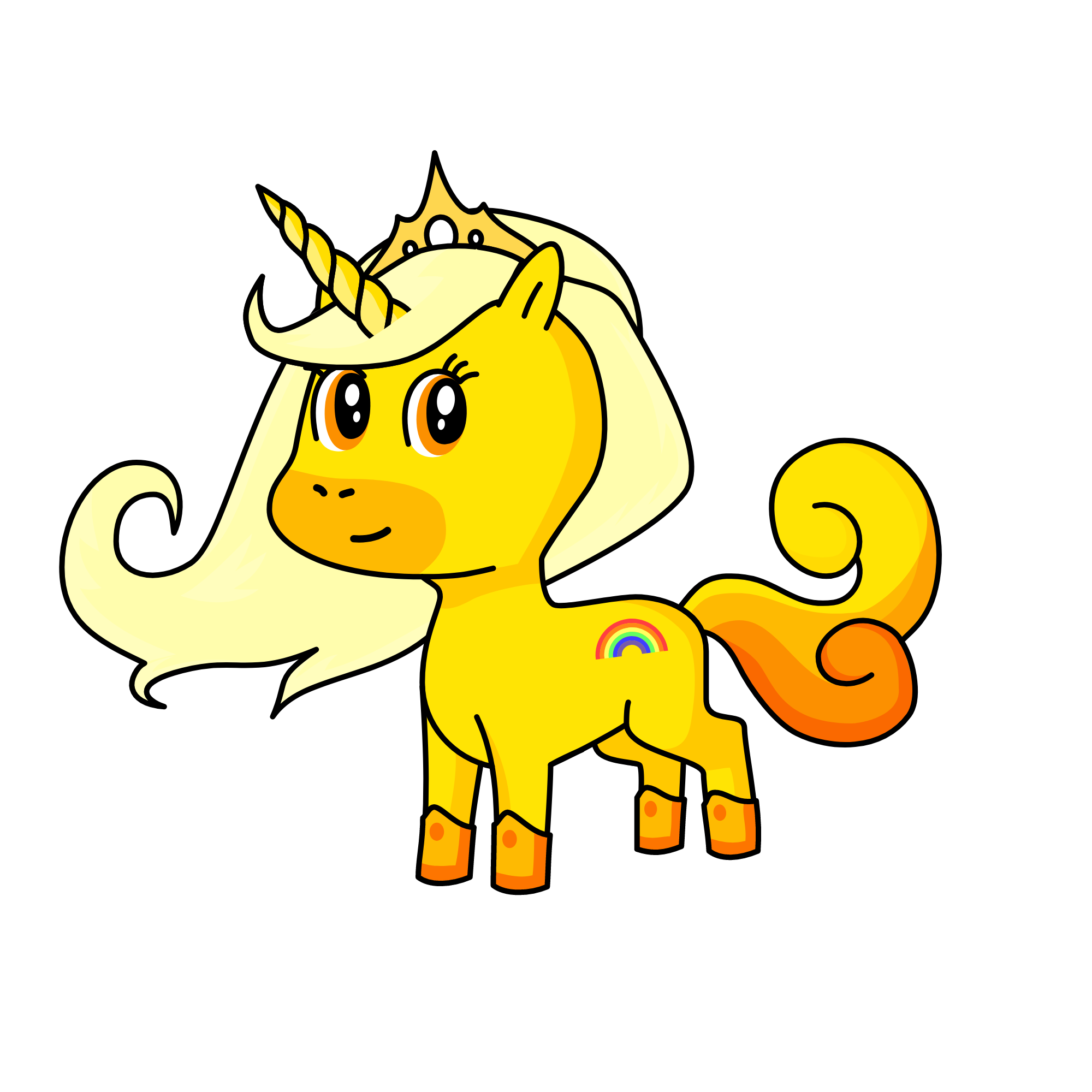 Sunshine, the unicorn