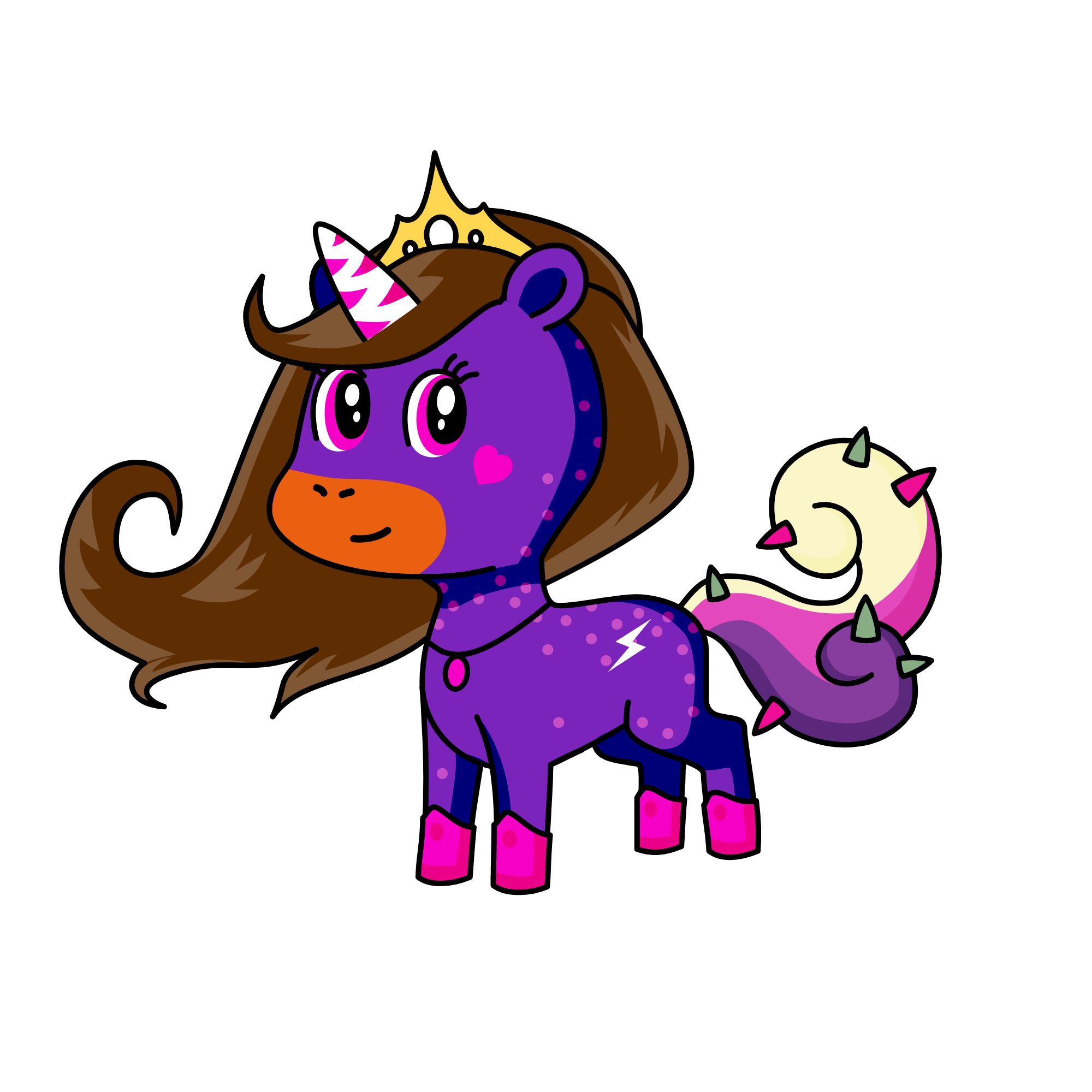 kitty, the unicorn