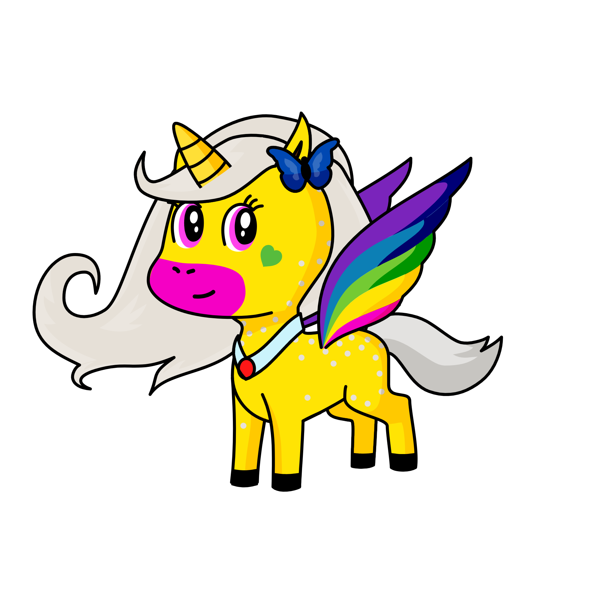 honey, the unicorn