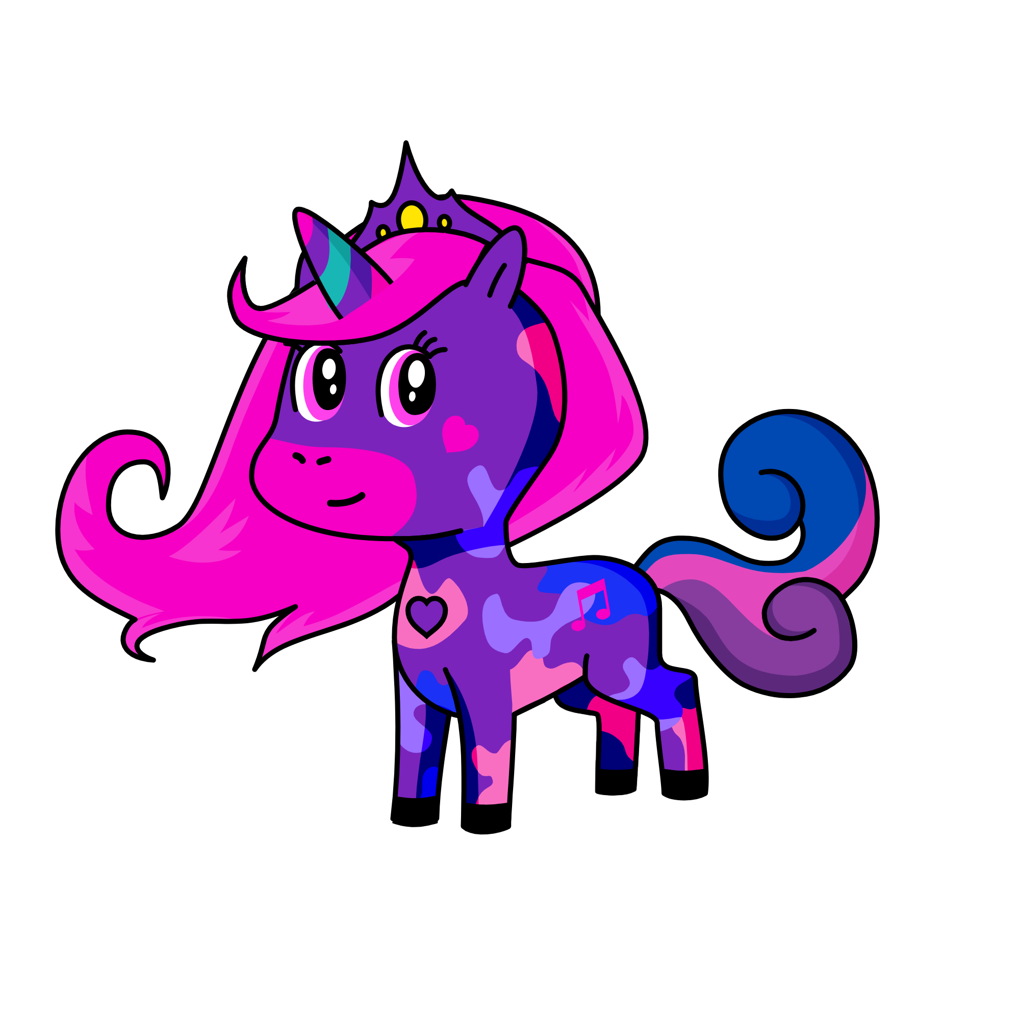Rainfire, the unicorn