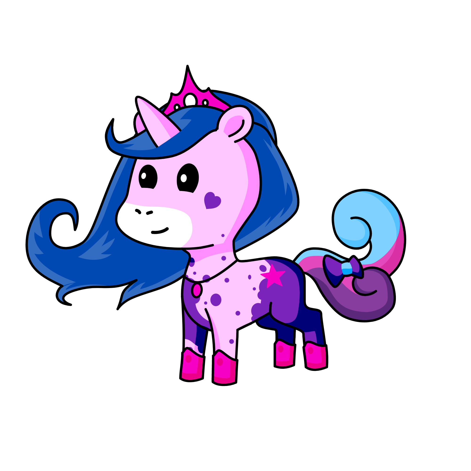 Prs. Dazzlinia, the unicorn