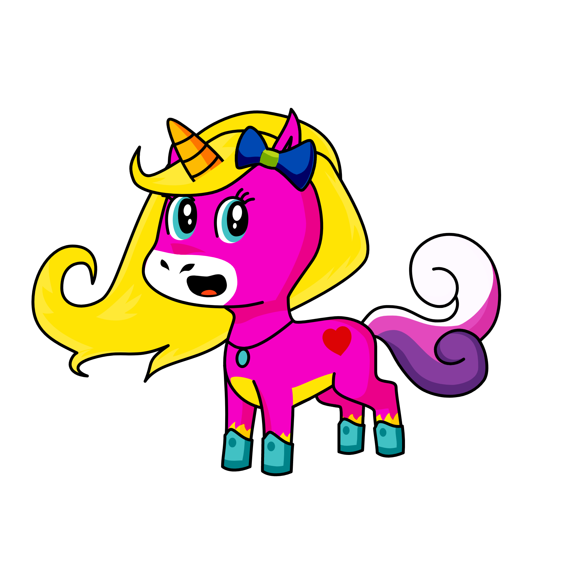 Diamond, the unicorn