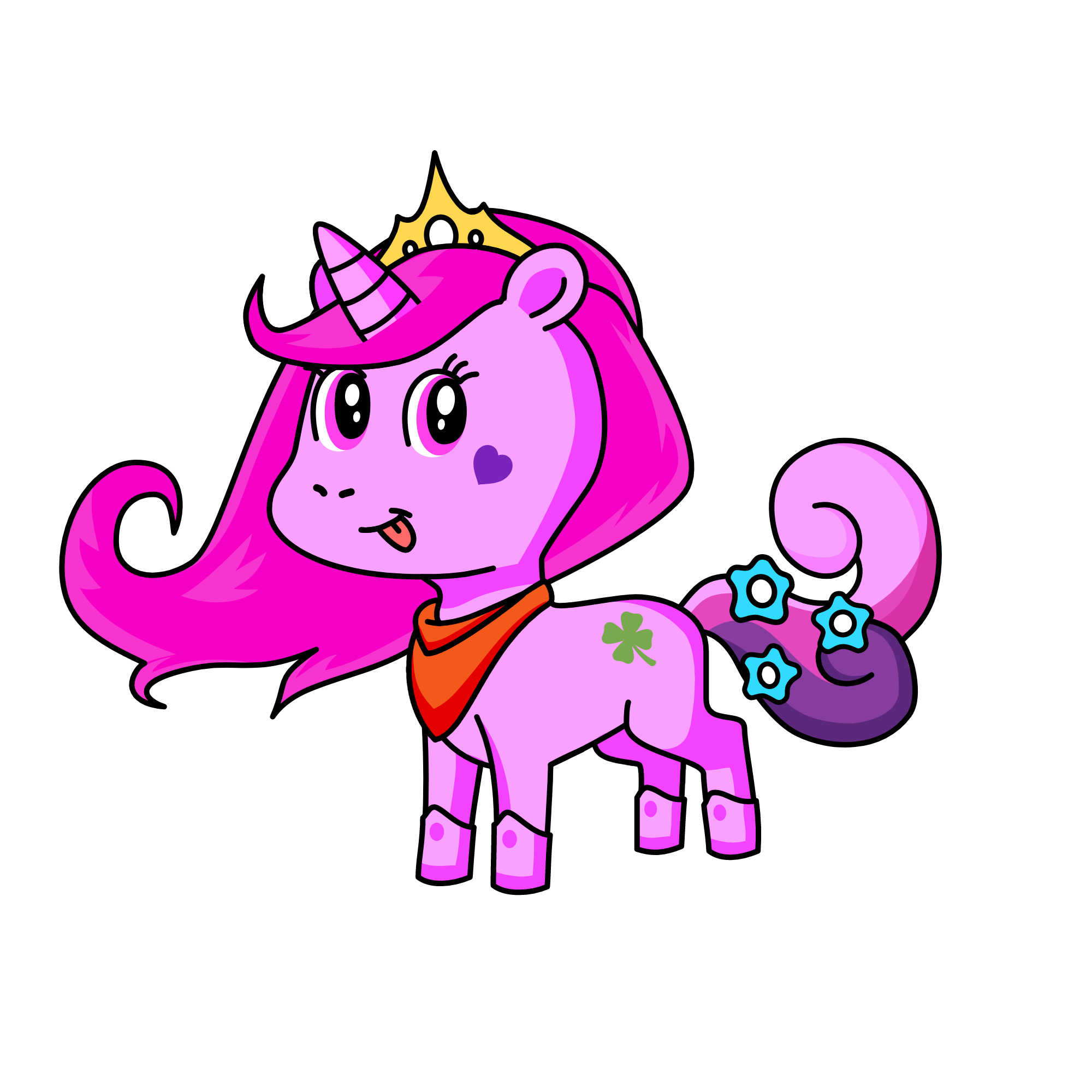 Princess Cutie Pari, the unicorn