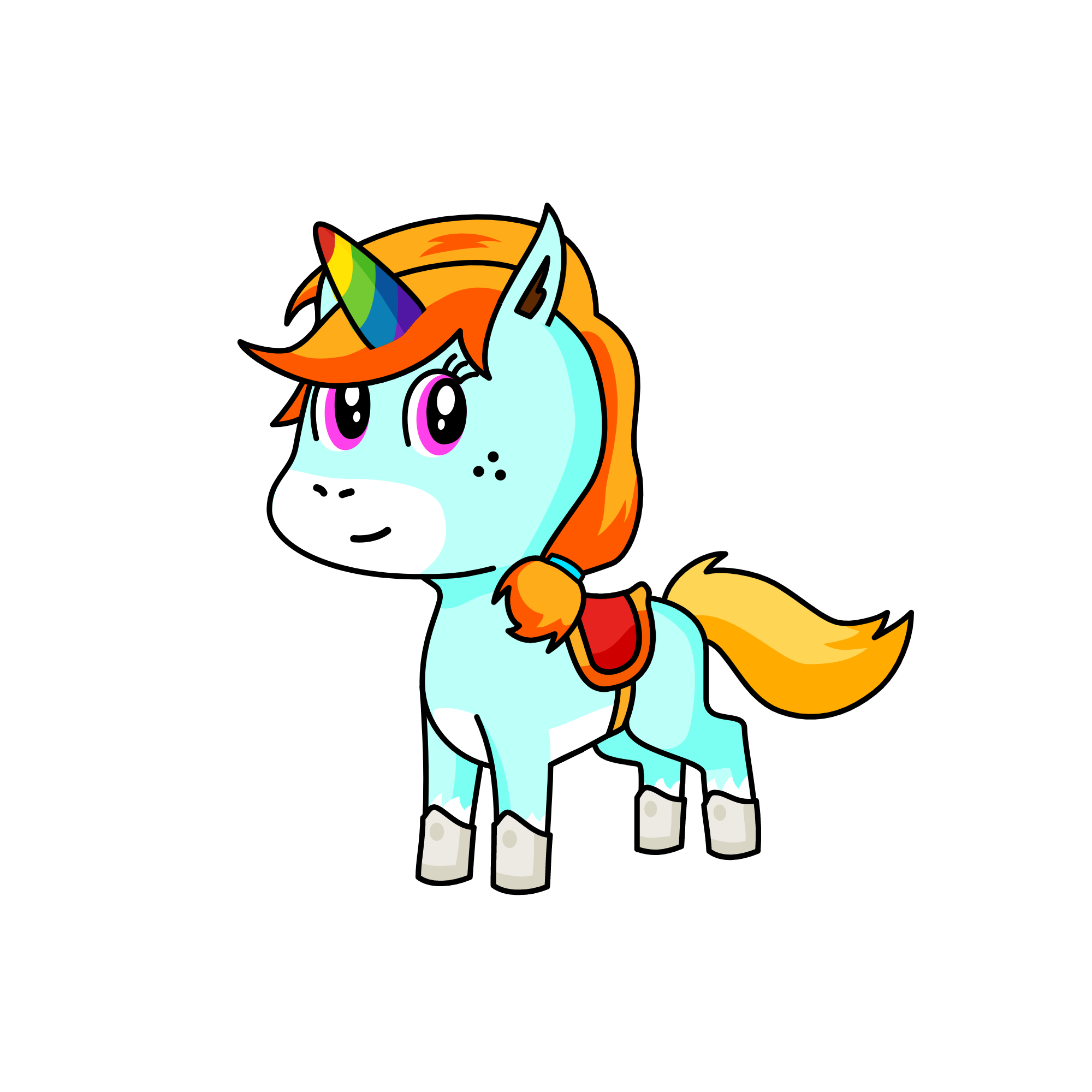 beauty, the unicorn