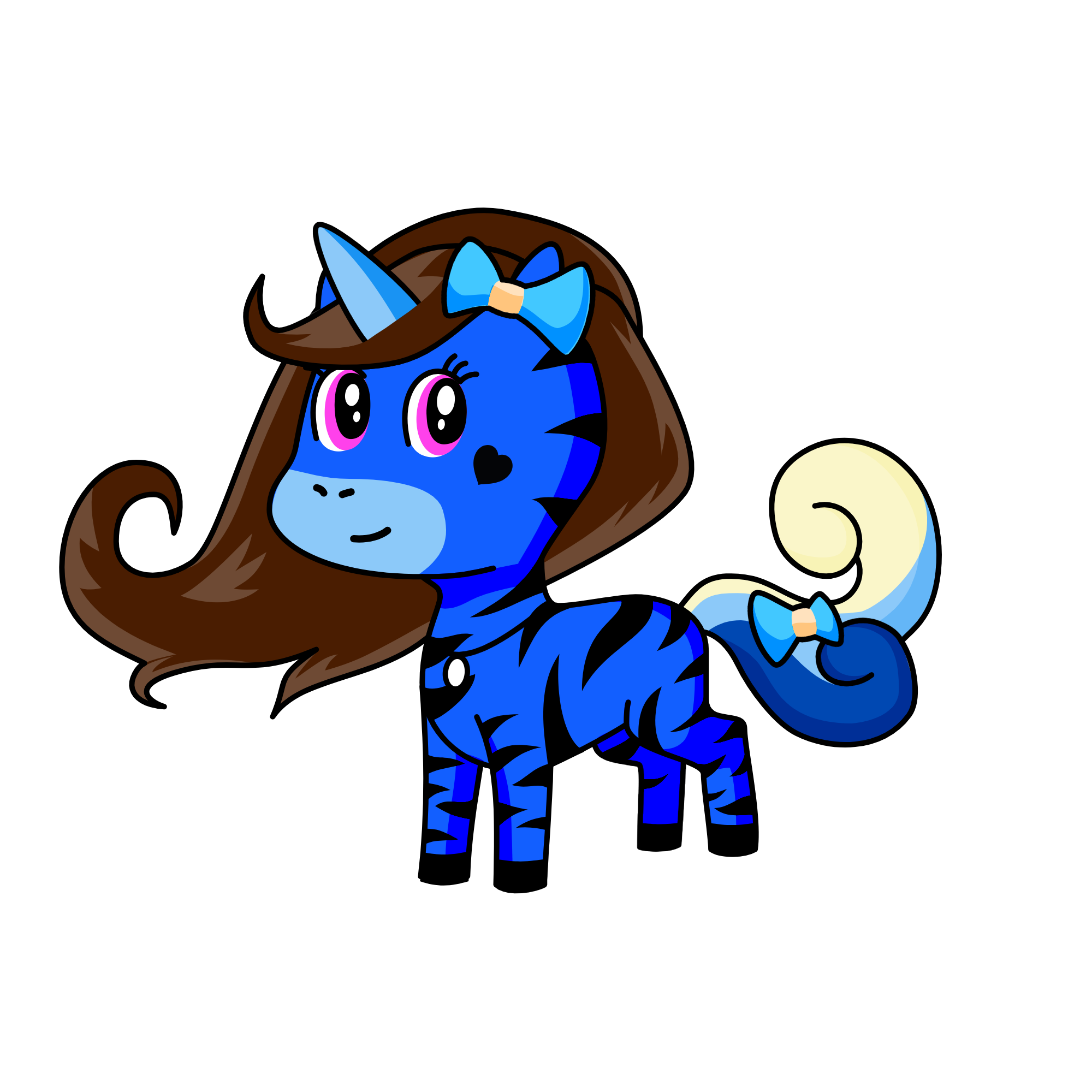 çizgili, the unicorn
