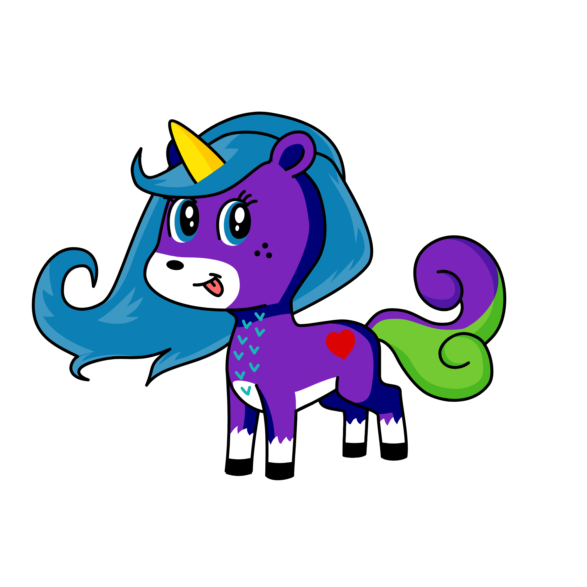 Meg , the unicorn
