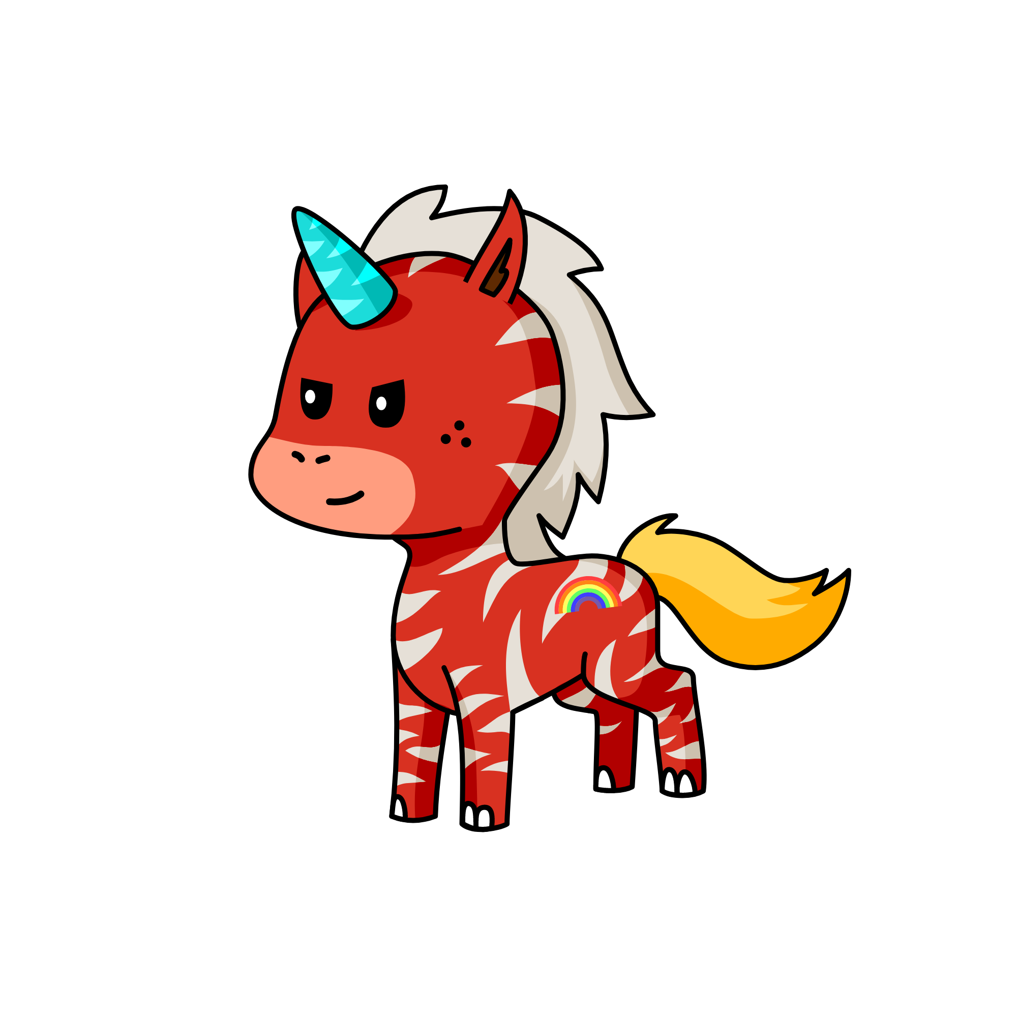 v, the unicorn