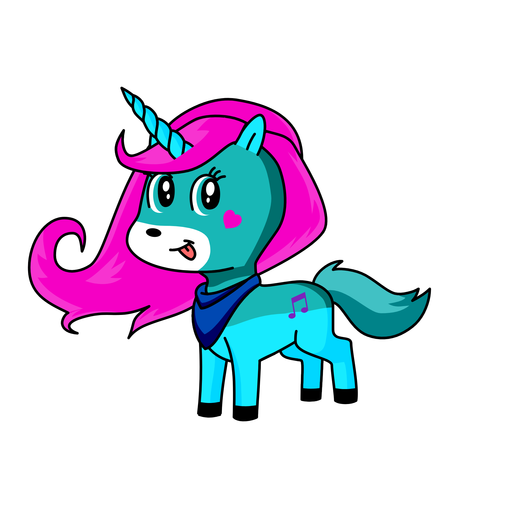 elesta bella betabel, the unicorn