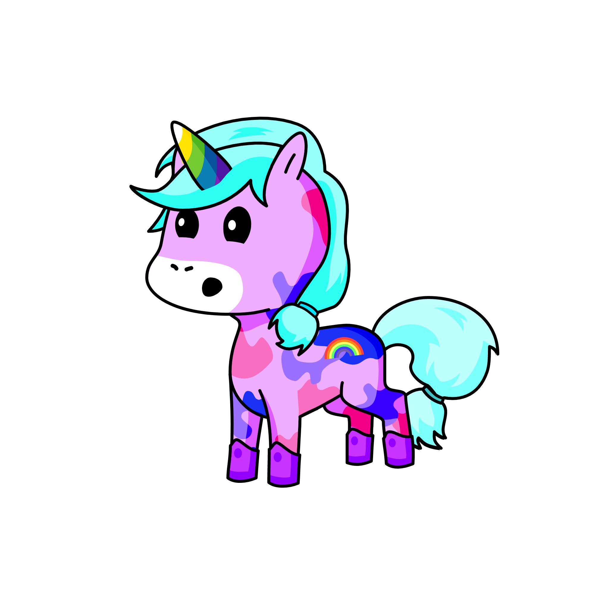 Red, the unicorn