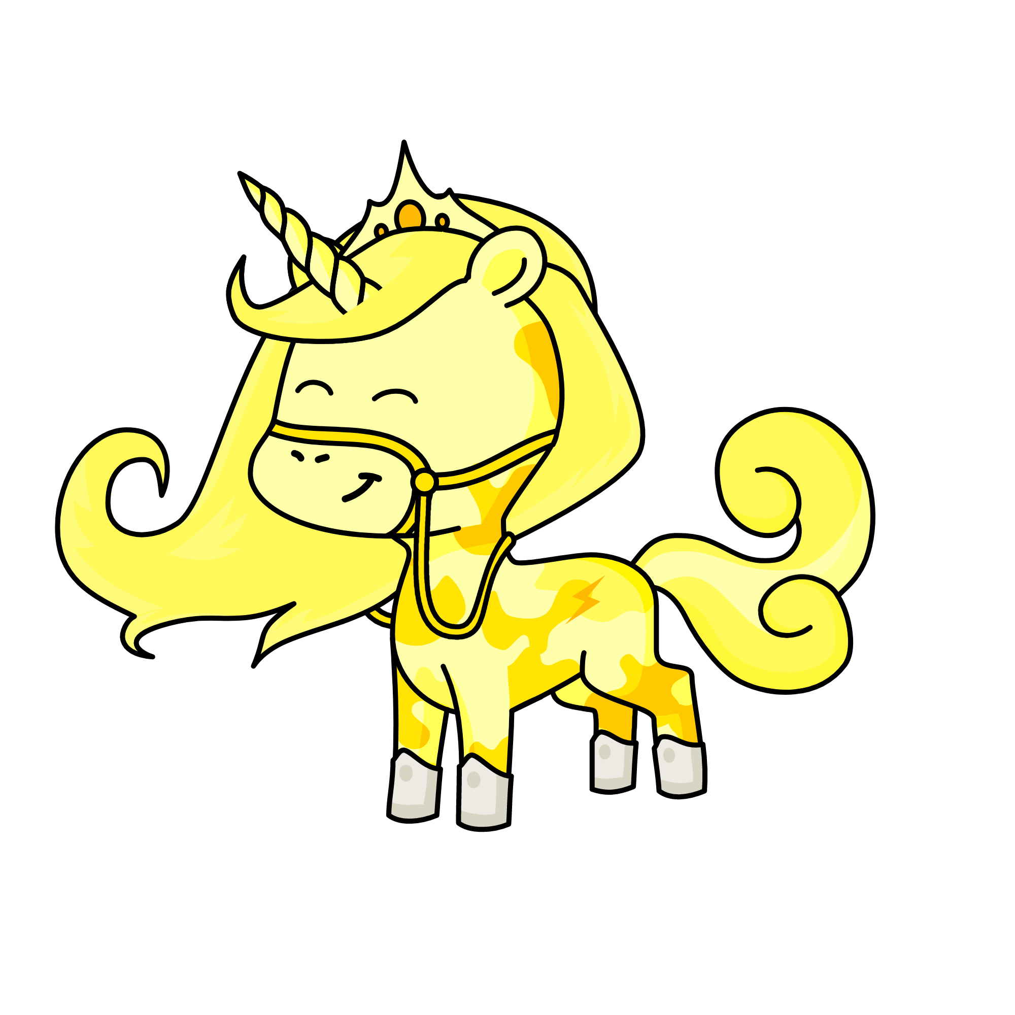 Celine, the unicorn
