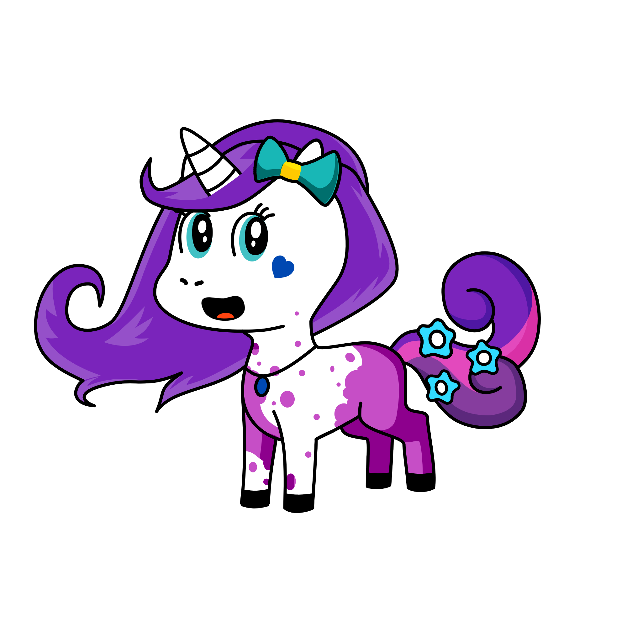 RAHNA, the unicorn