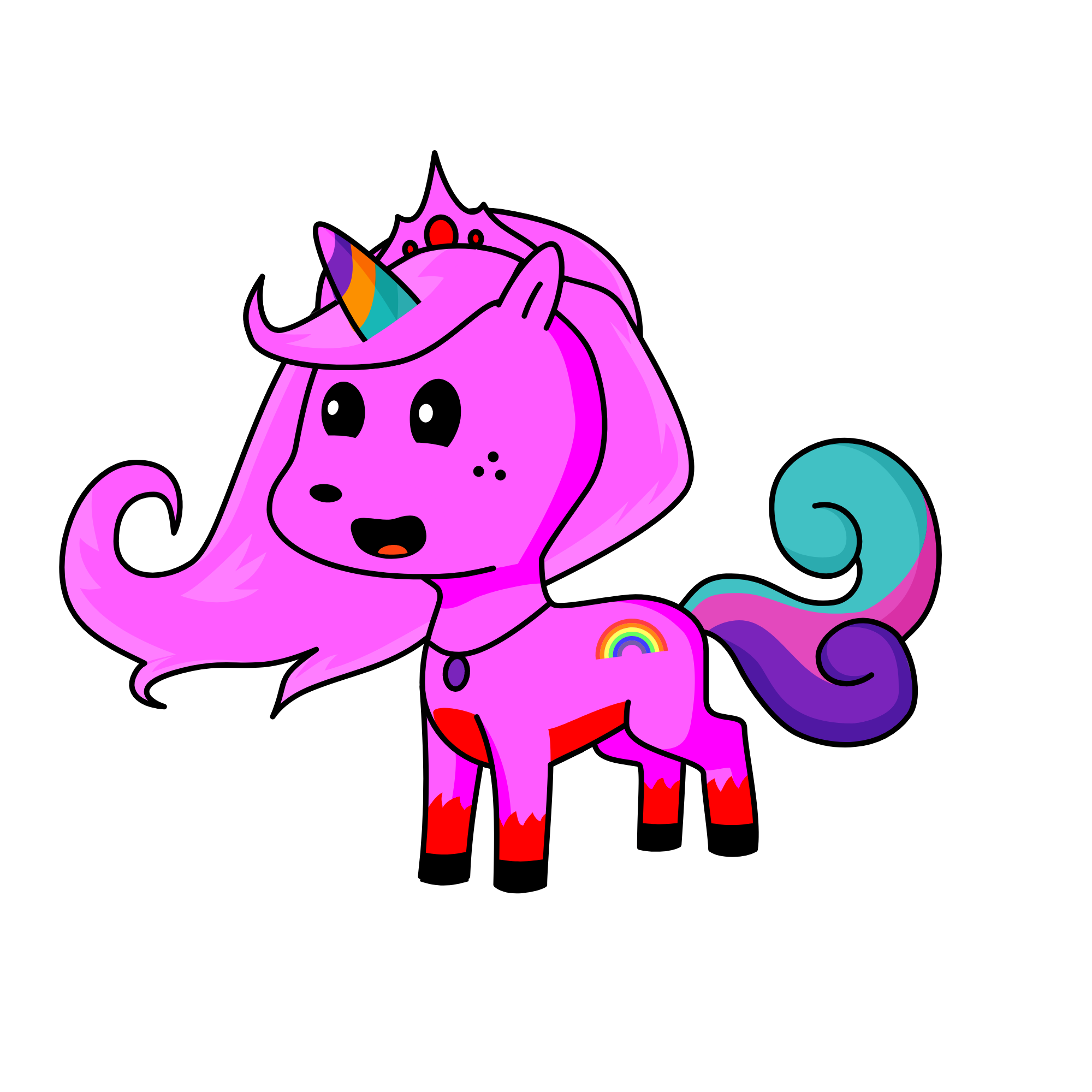 Cute Unicorn, the unicorn