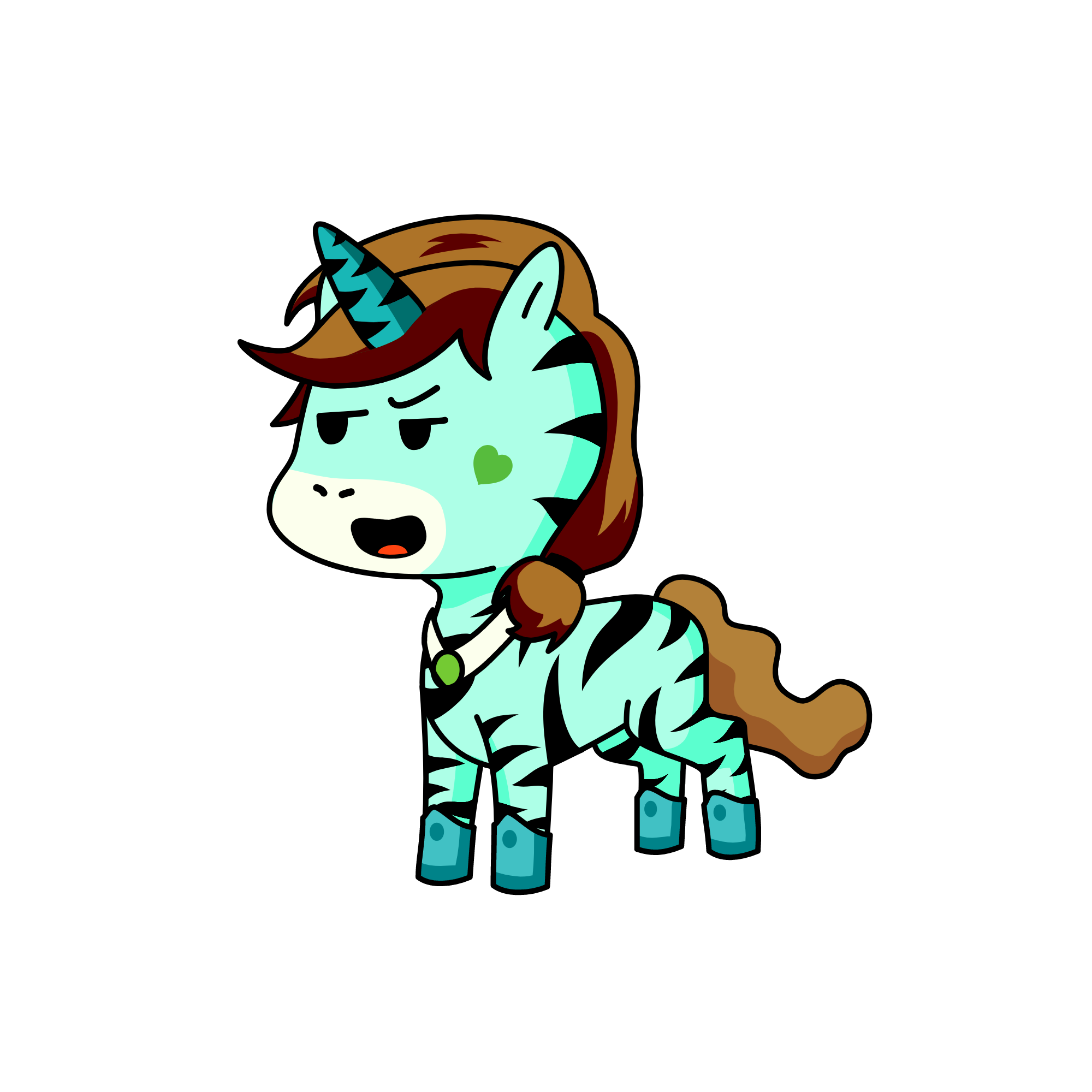 Orbit Ivy, the unicorn