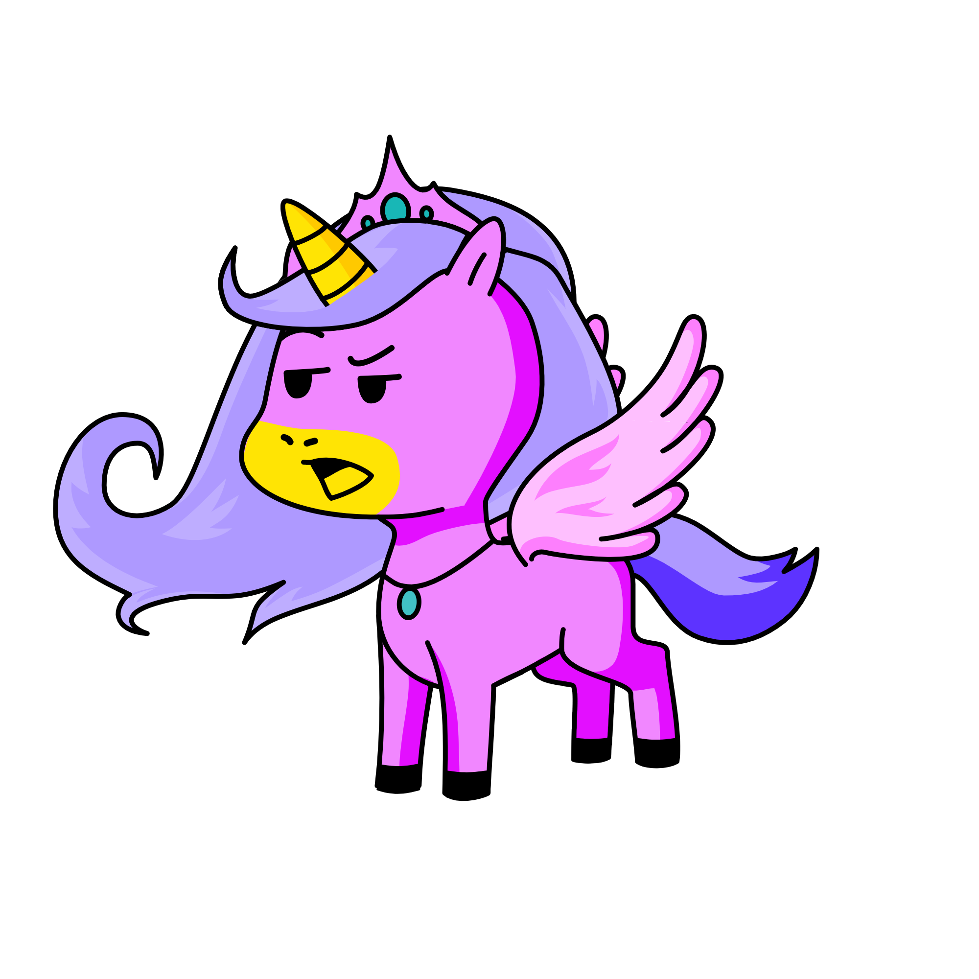 pixie, the unicorn