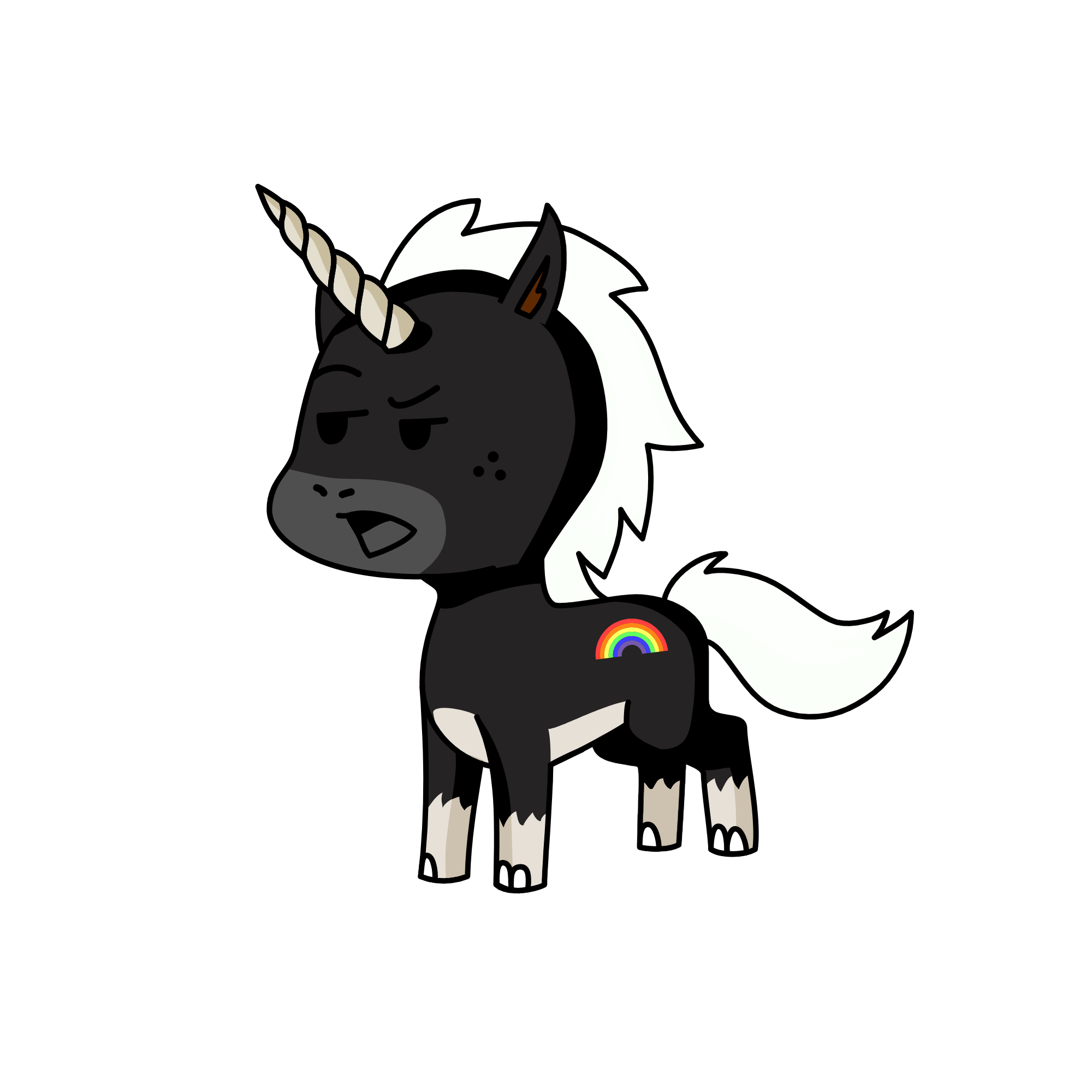 Misty, the unicorn