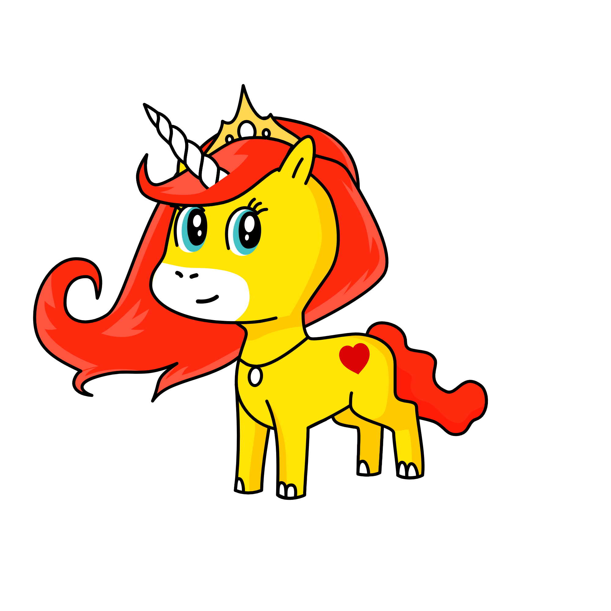 Lioness, the unicorn
