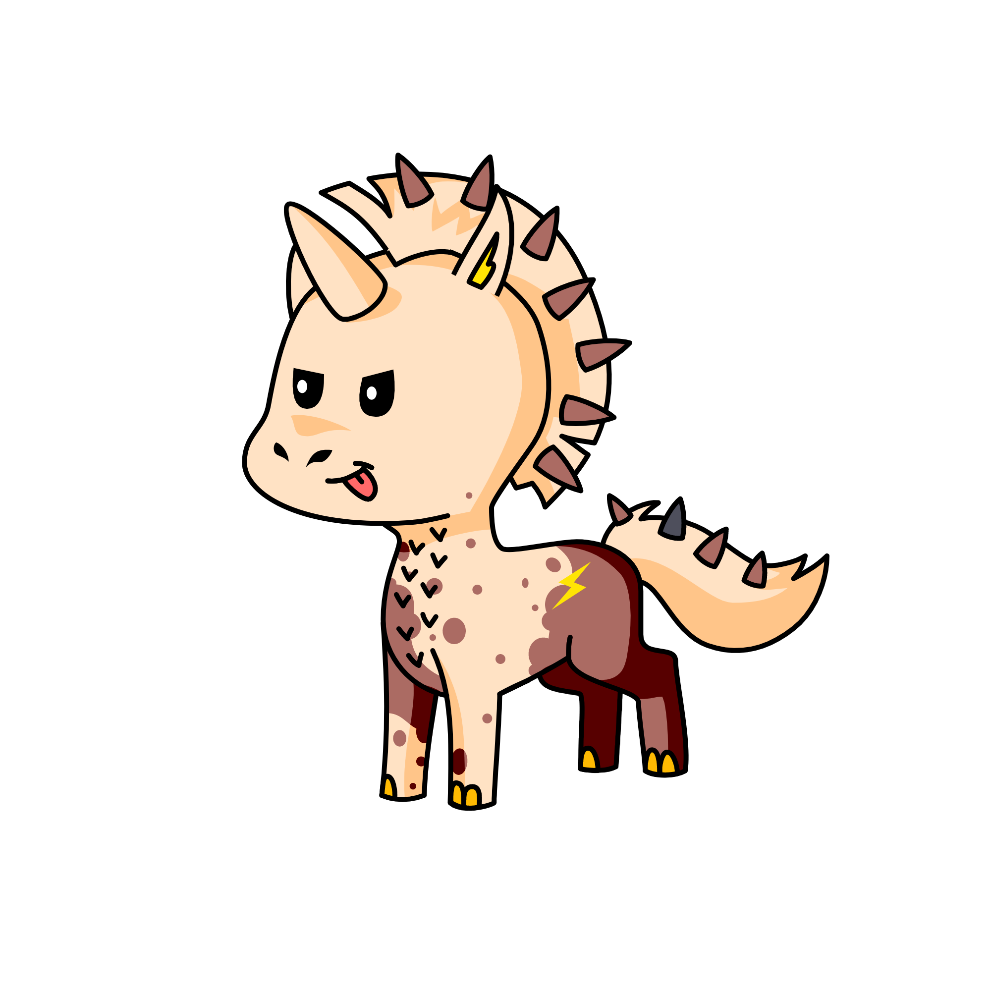 Butt, the unicorn