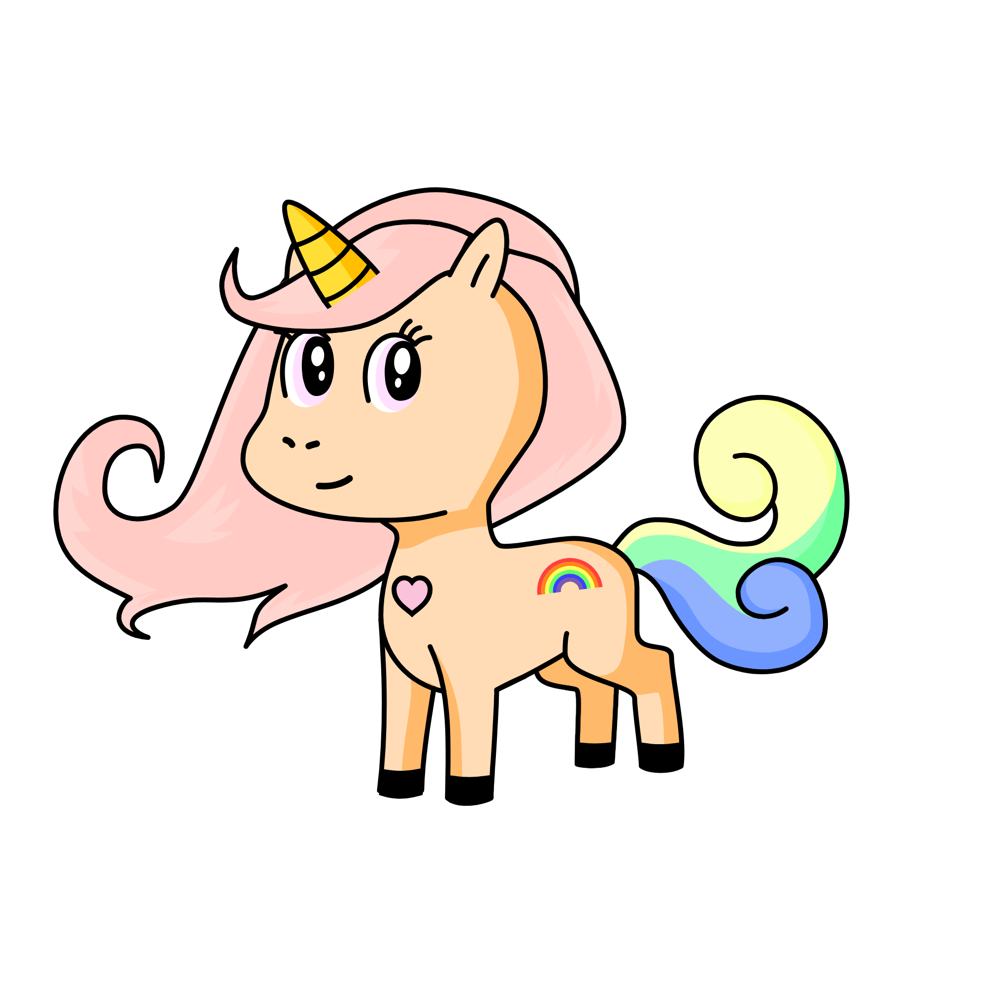 lil sill pseen o, the unicorn