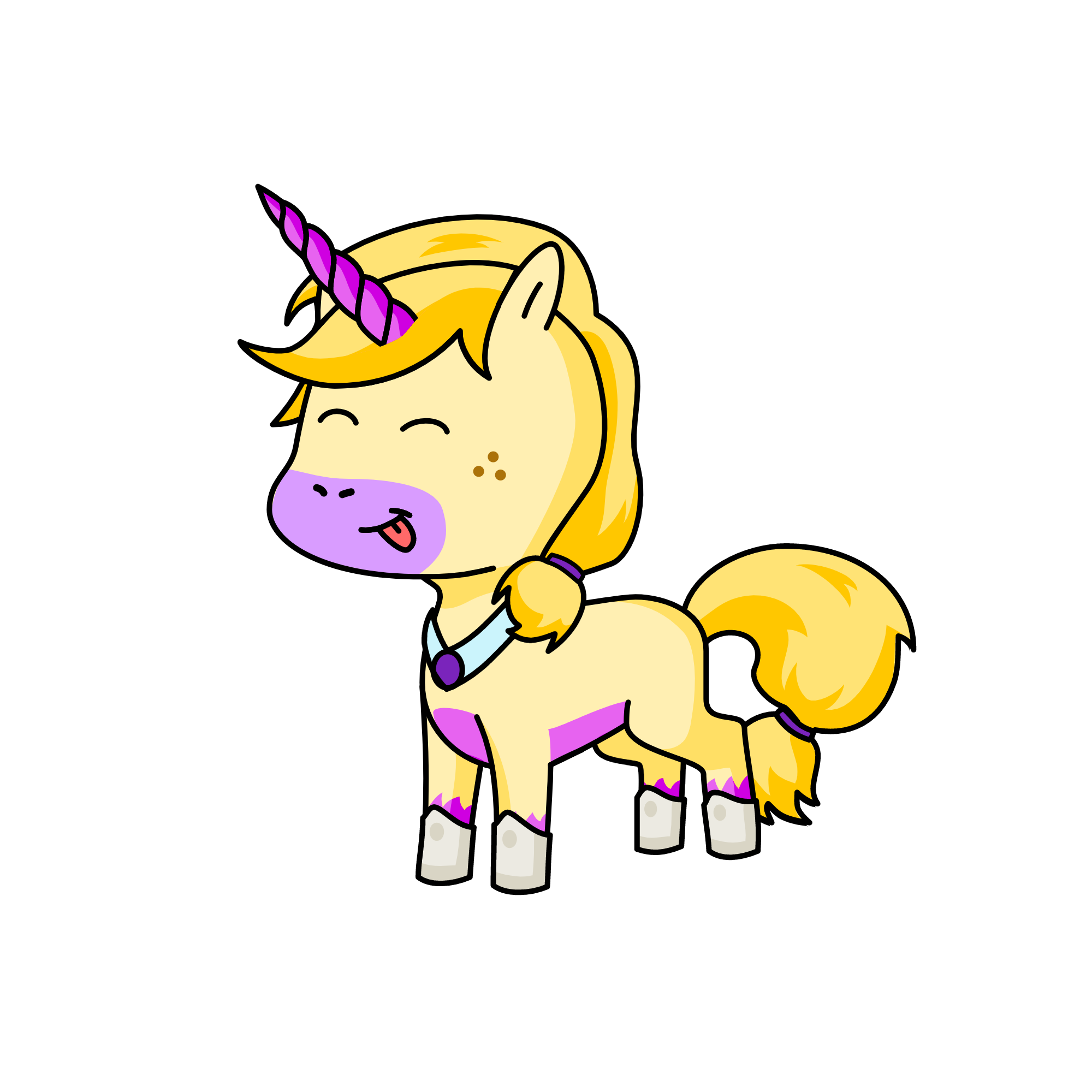 Me as a Uniorn, the unicorn