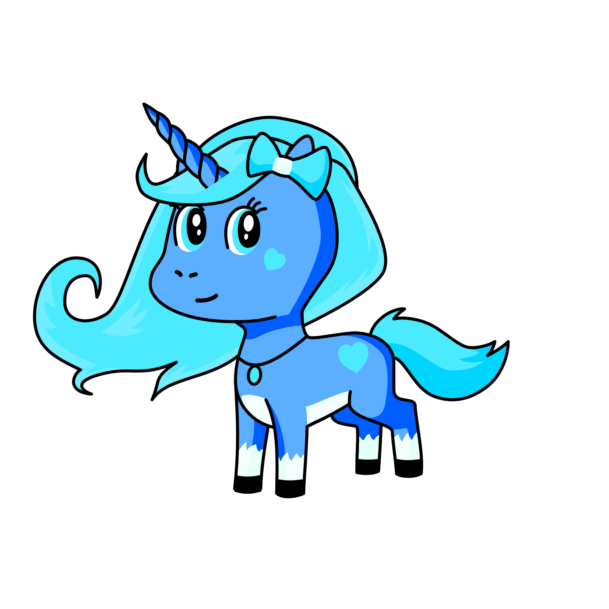poop out money, the unicorn