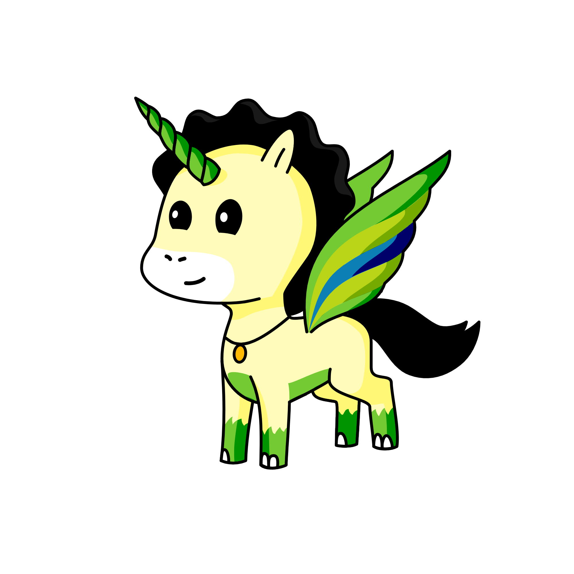 MyMom-acorn, the unicorn