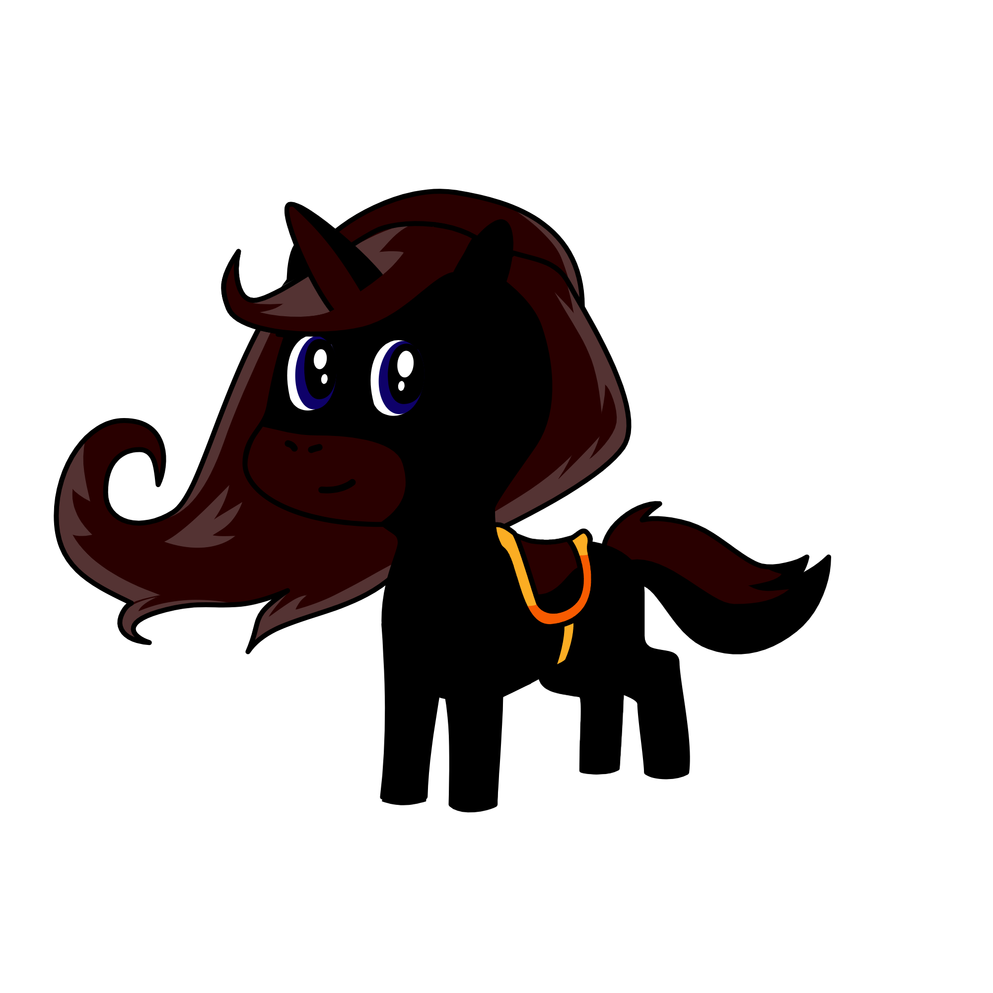 Raven, the unicorn