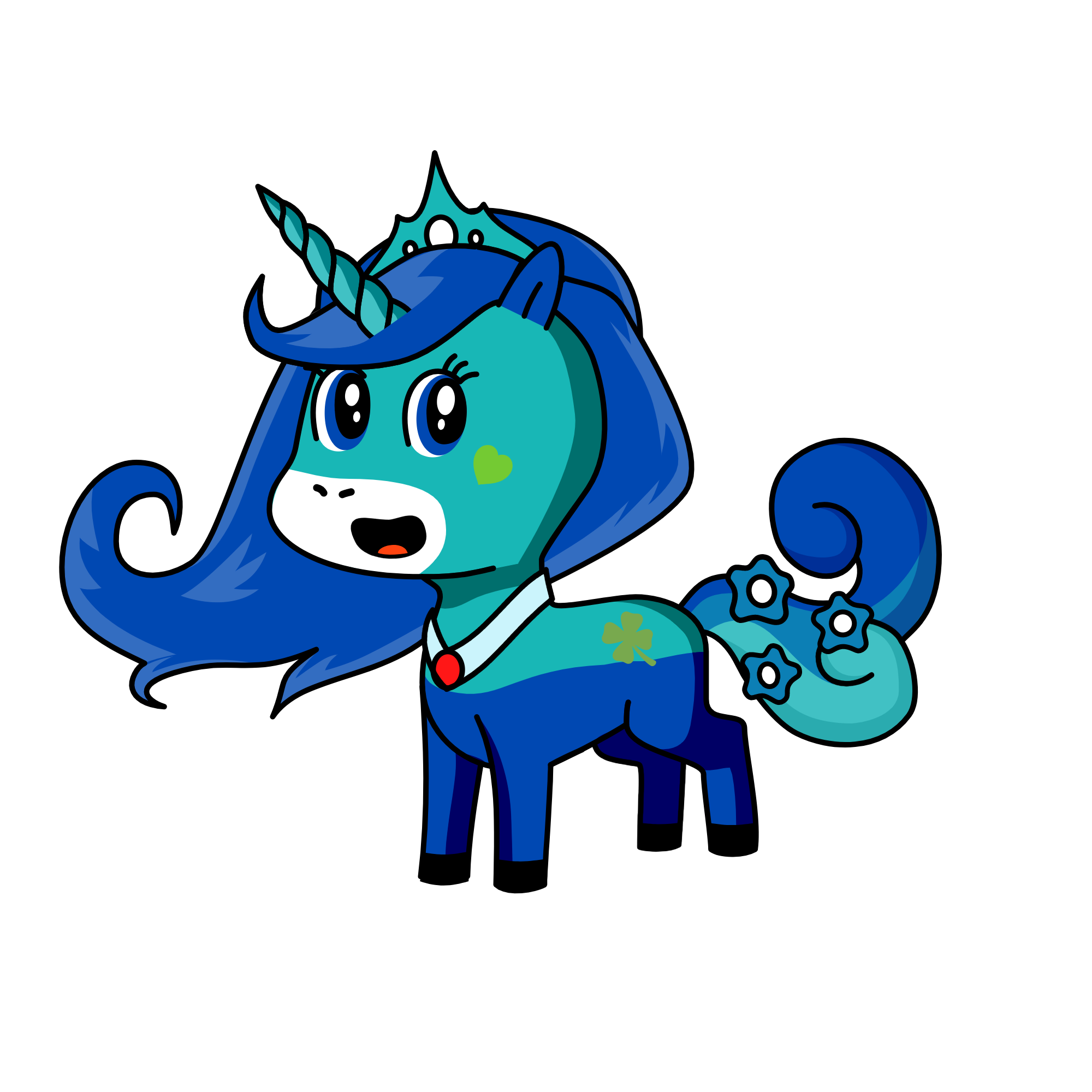 Ice Queen, the unicorn