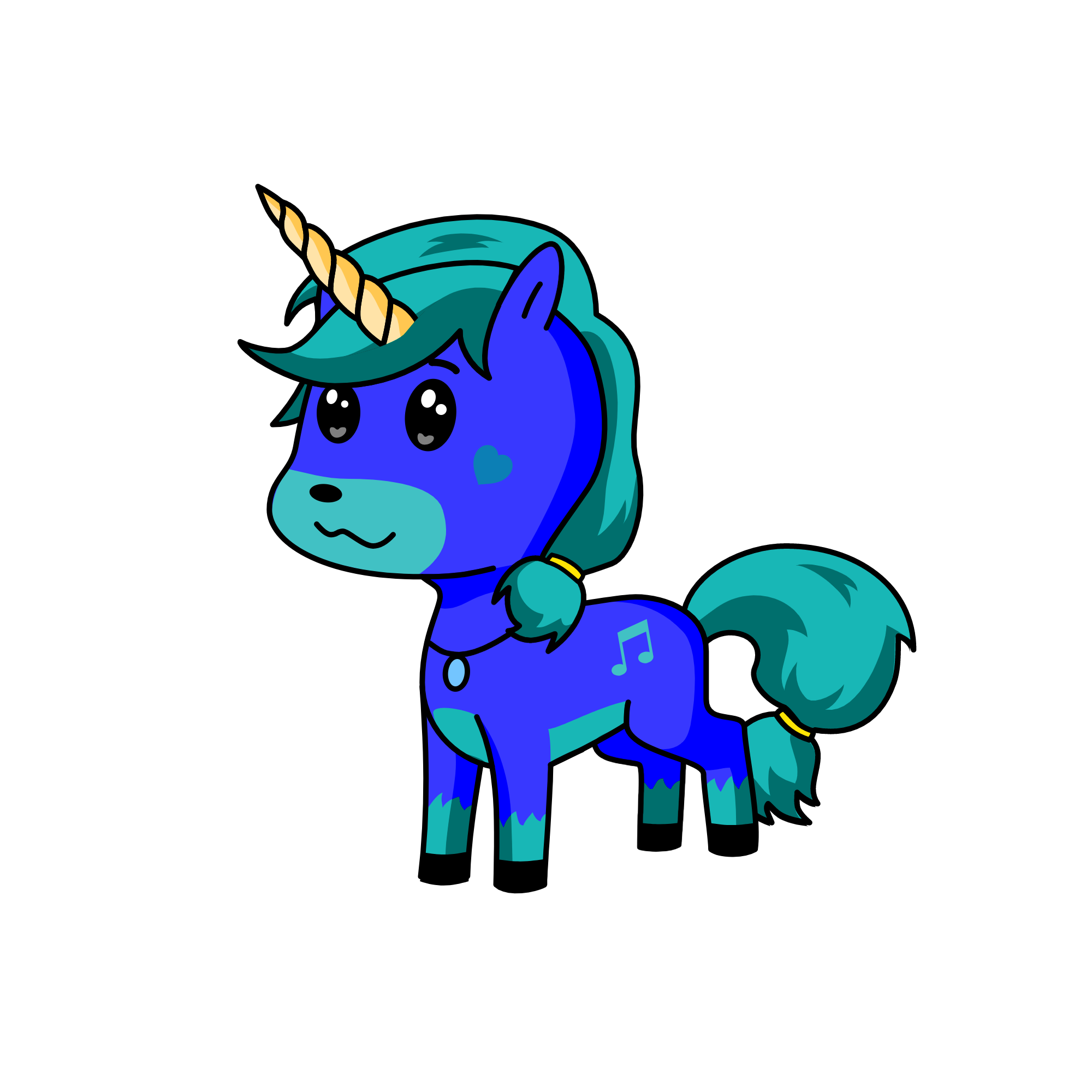 ocean, the unicorn