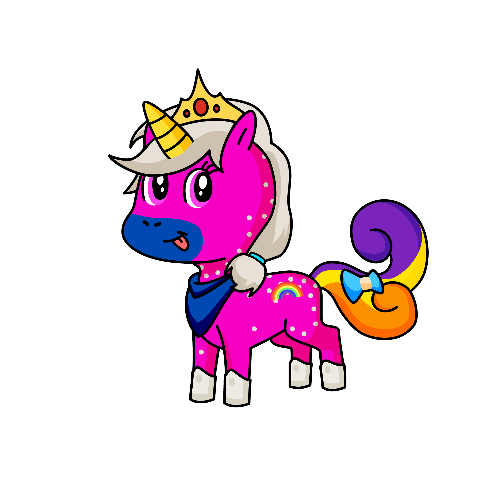 Snowy, the unicorn
