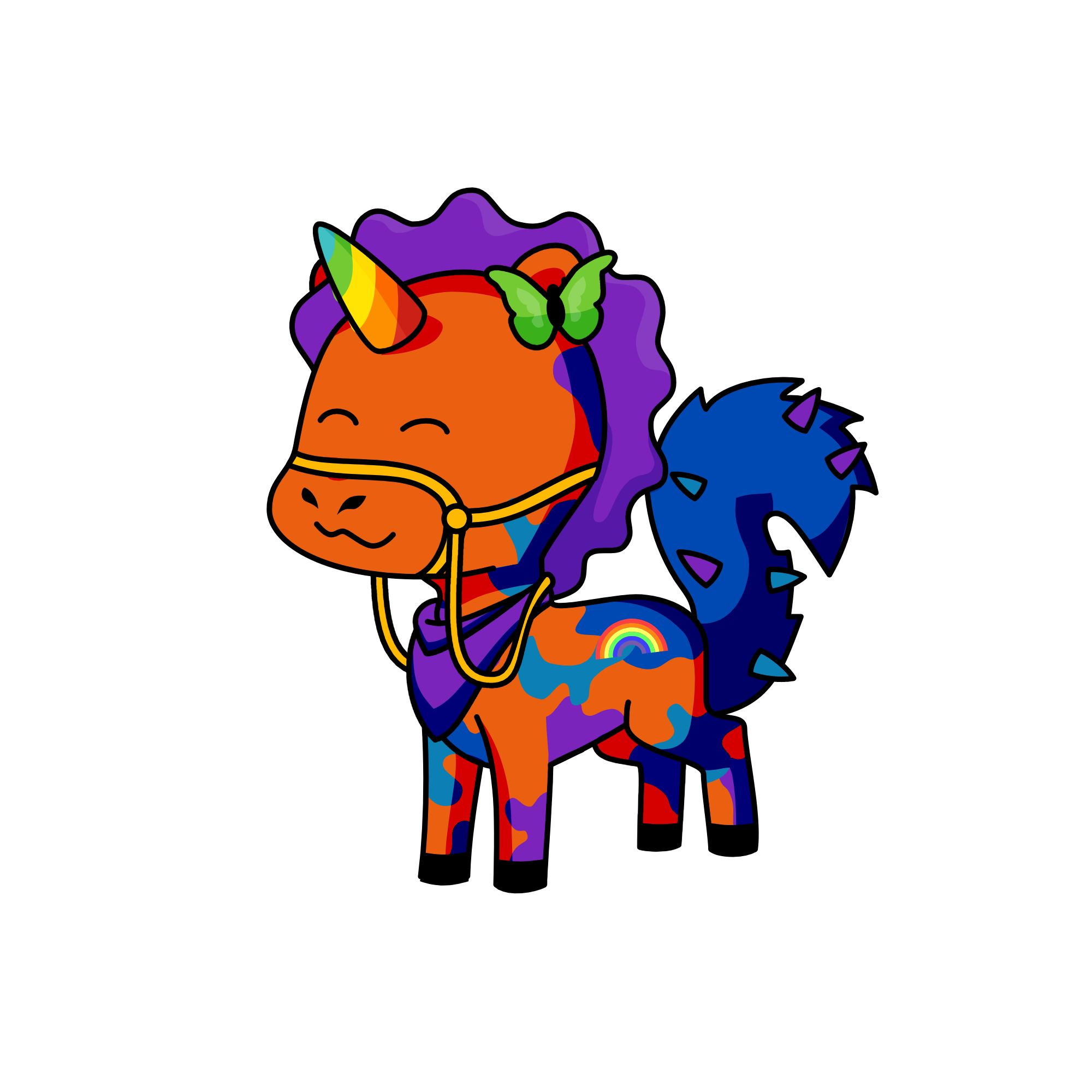 Draw, the unicorn
