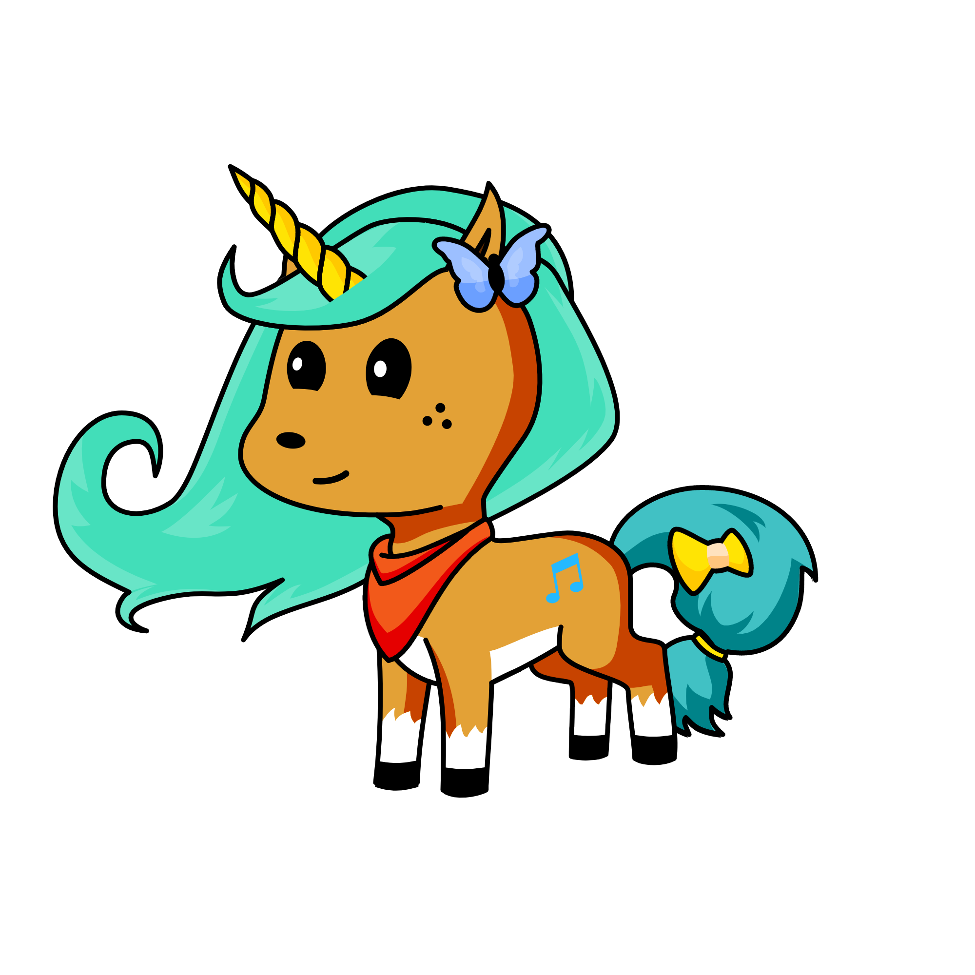 flora, the unicorn