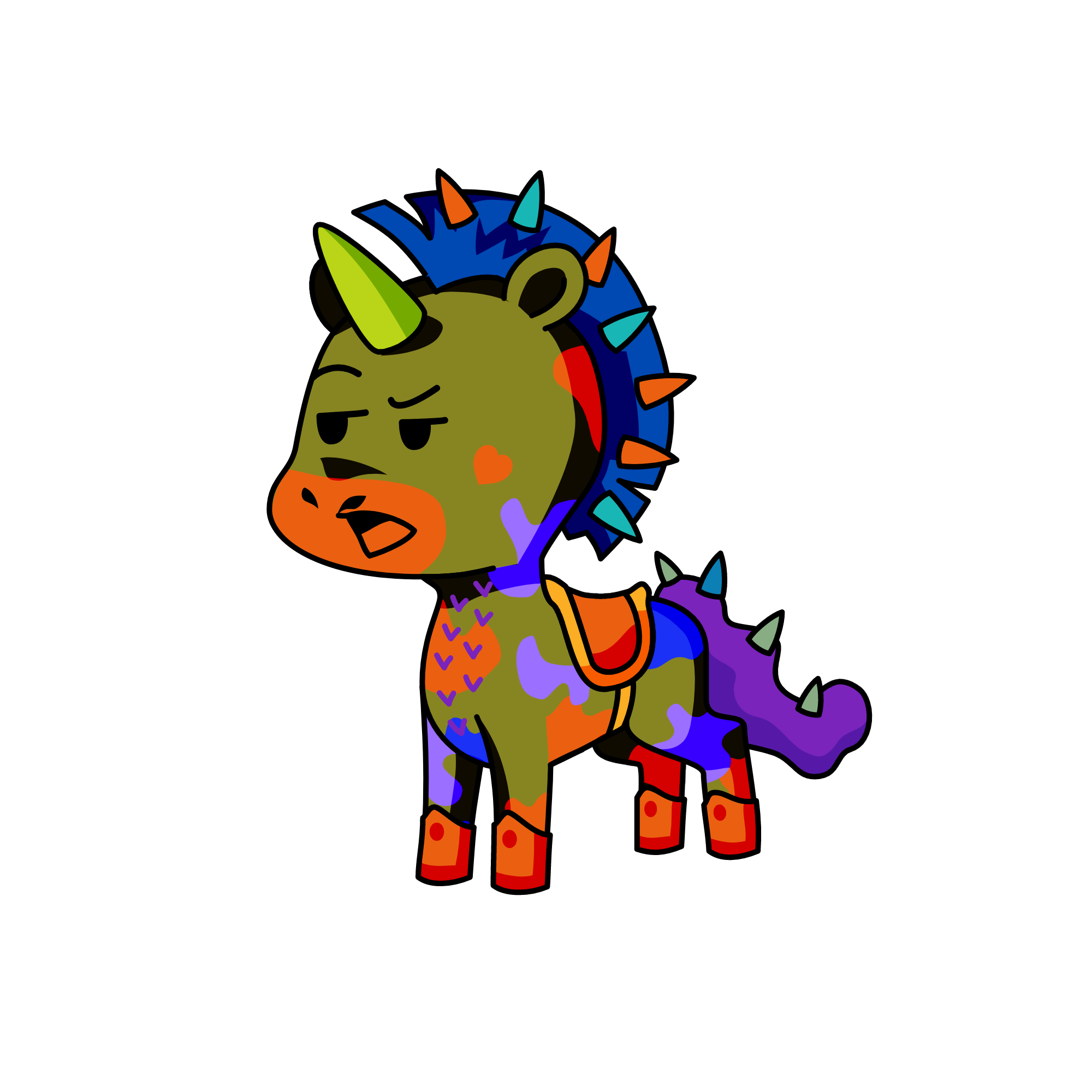 camocorn, the unicorn