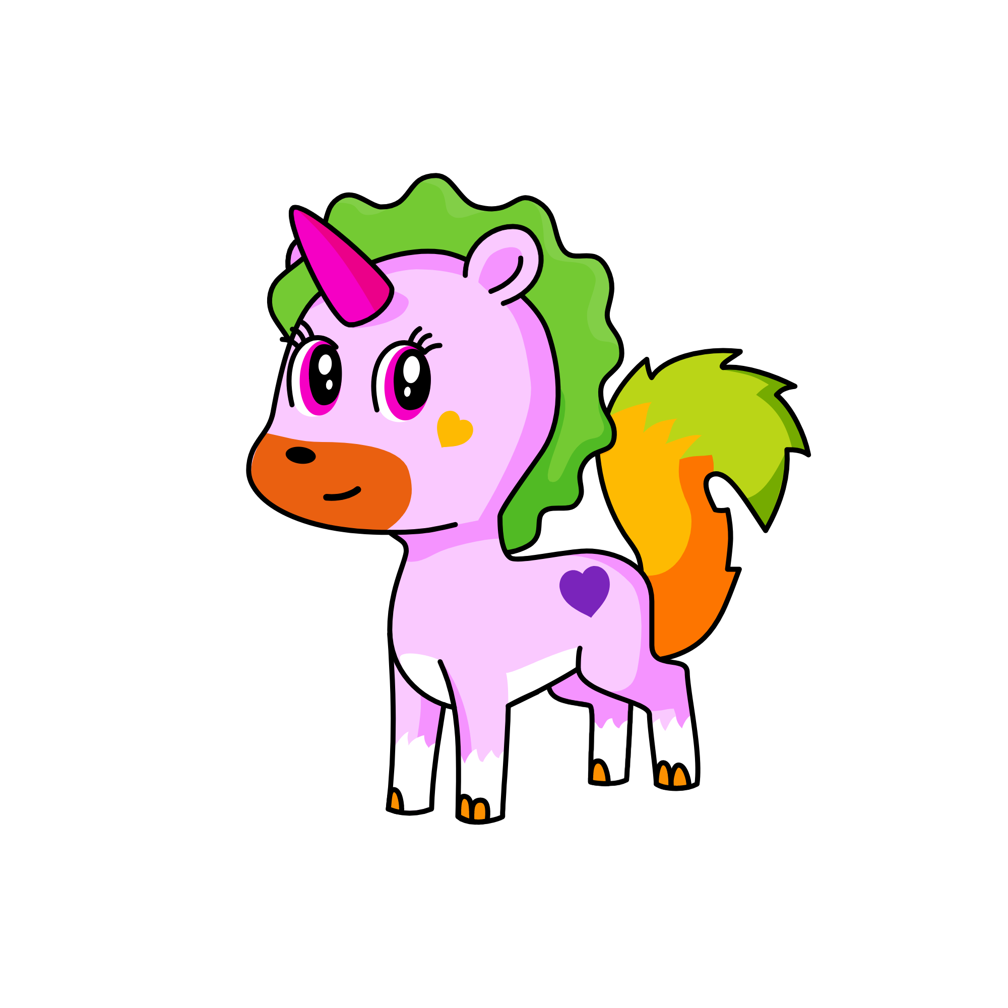 StarStar, the unicorn