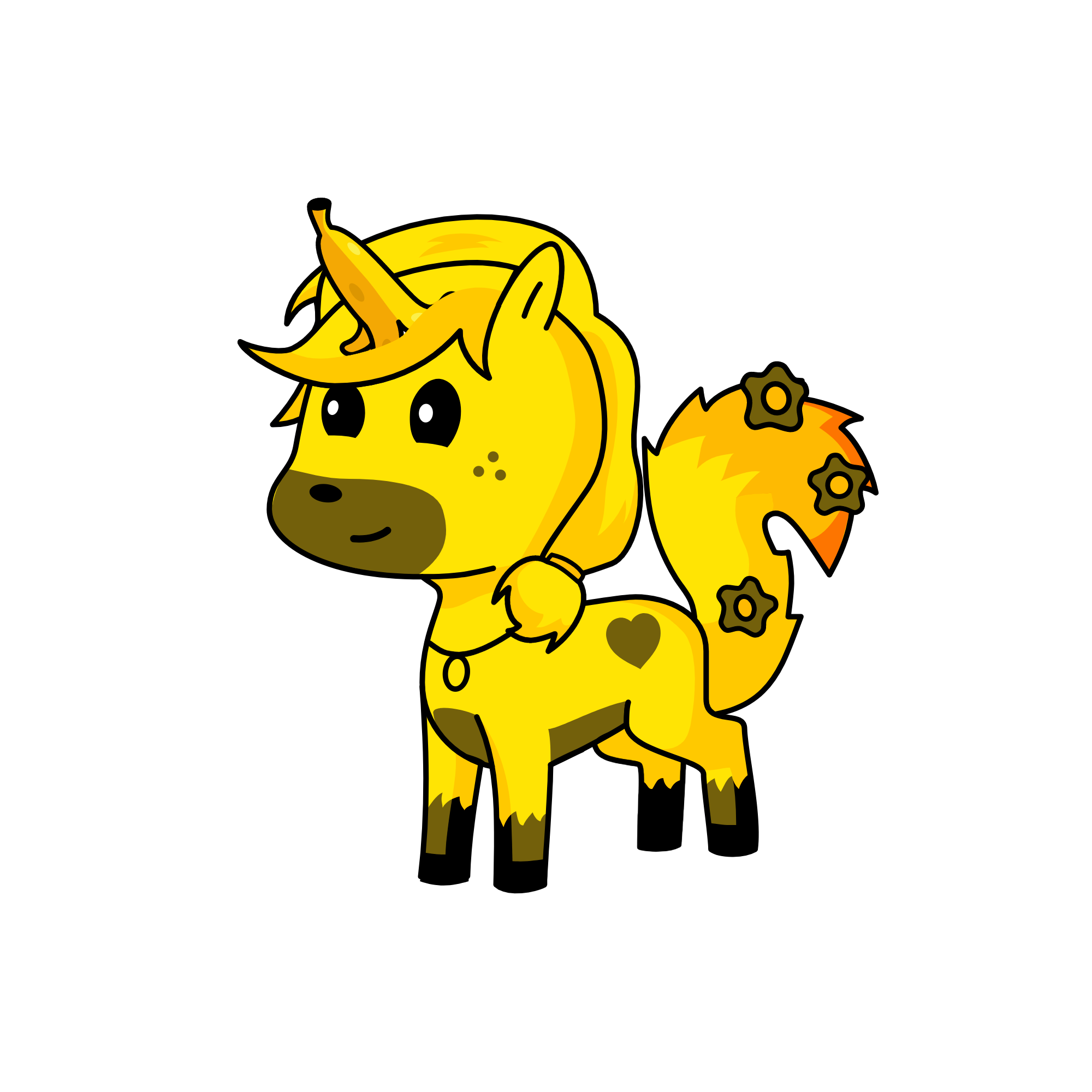 banan'o hana, the unicorn