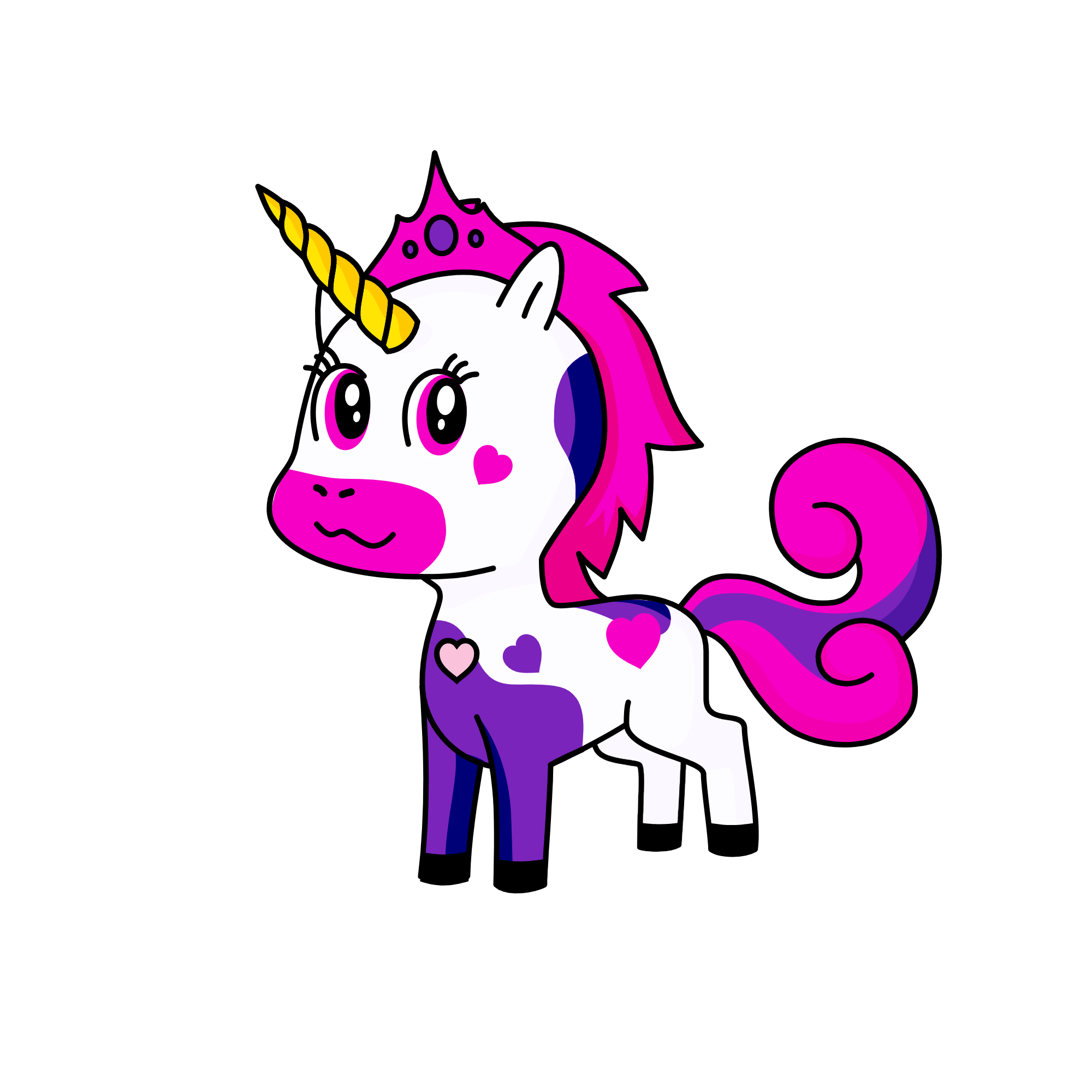 girly , the unicorn